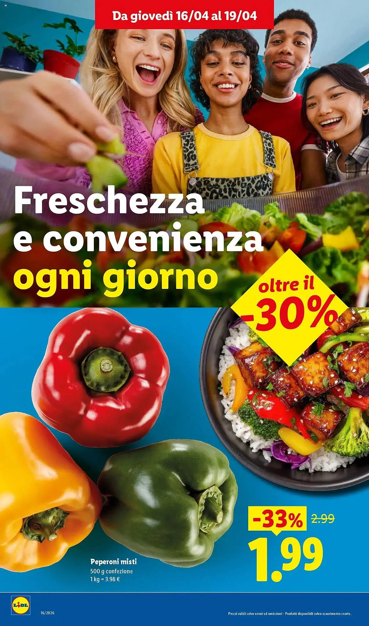 Volantino Lidl da 16 aprile a 22 aprile di 2026 - Pagina del volantino 4