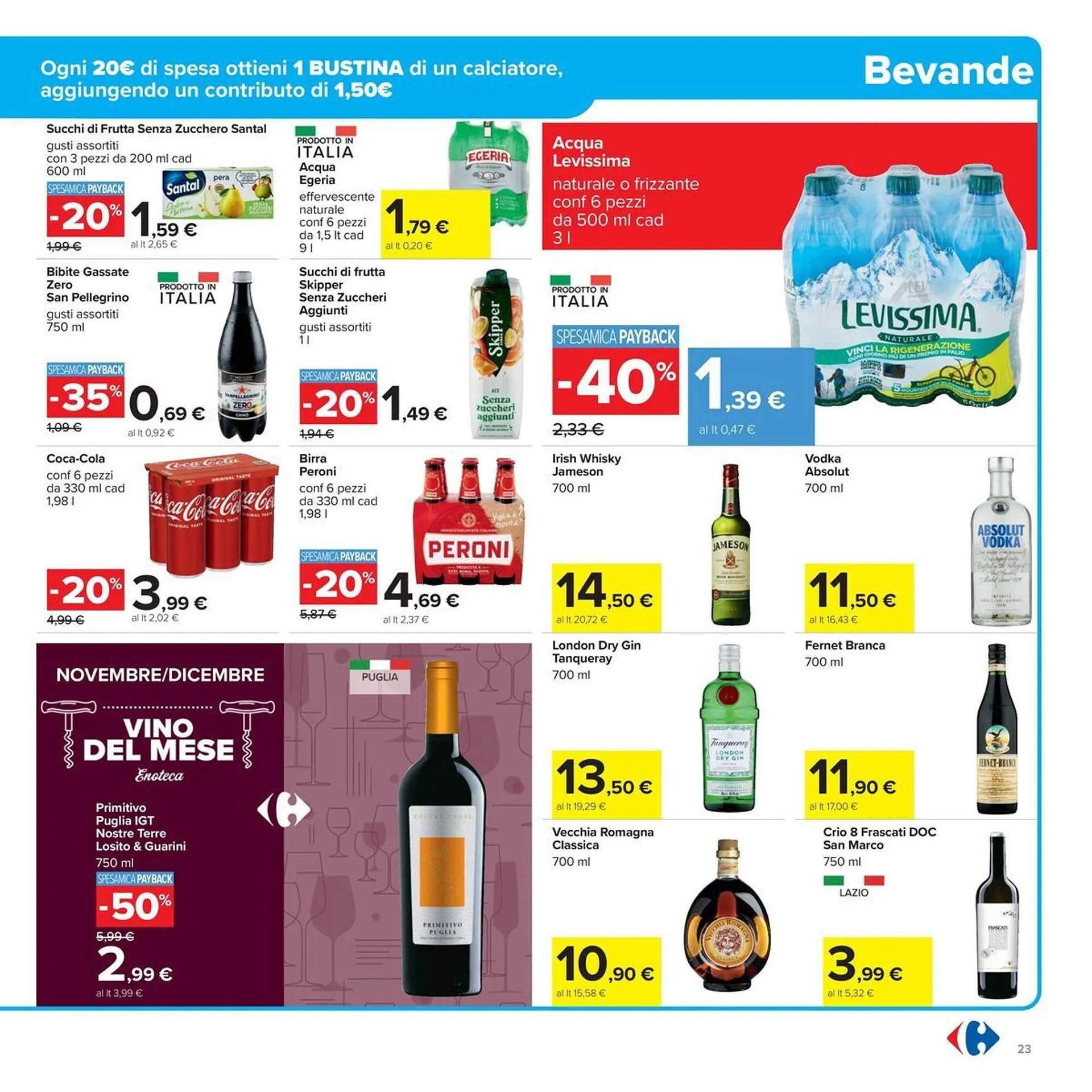 Volantino Carrefour Iper da 17 novembre a 1 dicembre di 2025 - Pagina del volantino 23