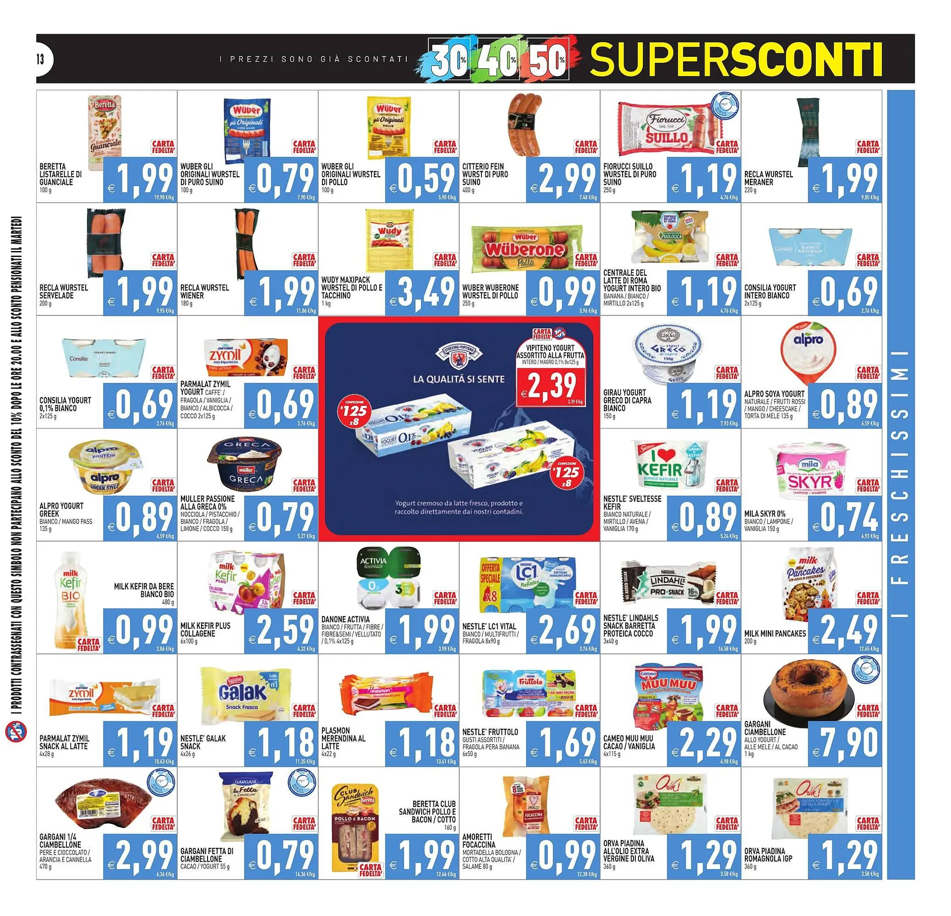 Volantino Supermercati Agorà da 7 novembre a 17 novembre di 2025 - Pagina del volantino 13