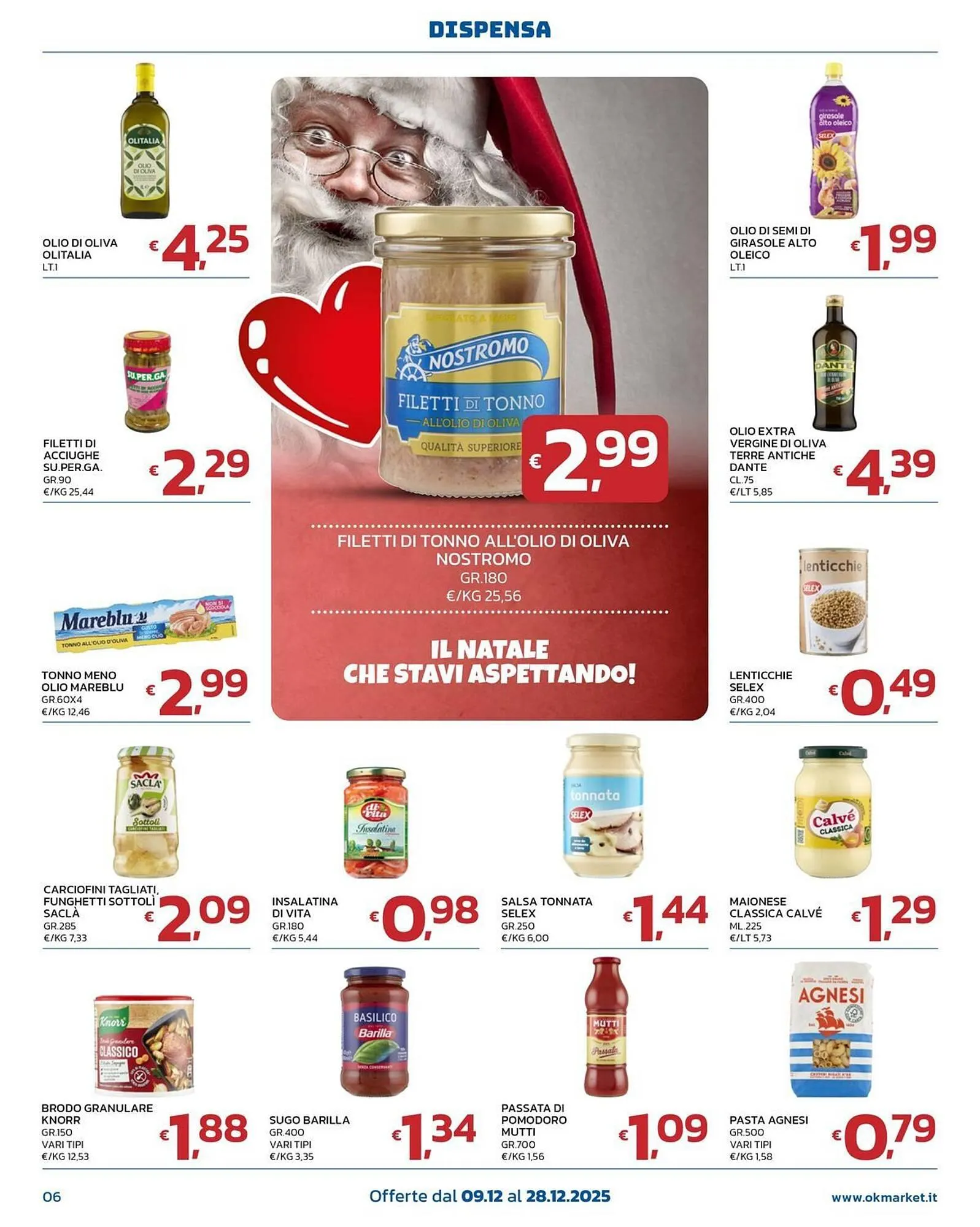 Volantino Ok Market da 9 dicembre a 28 dicembre di 2025 - Pagina del volantino 6