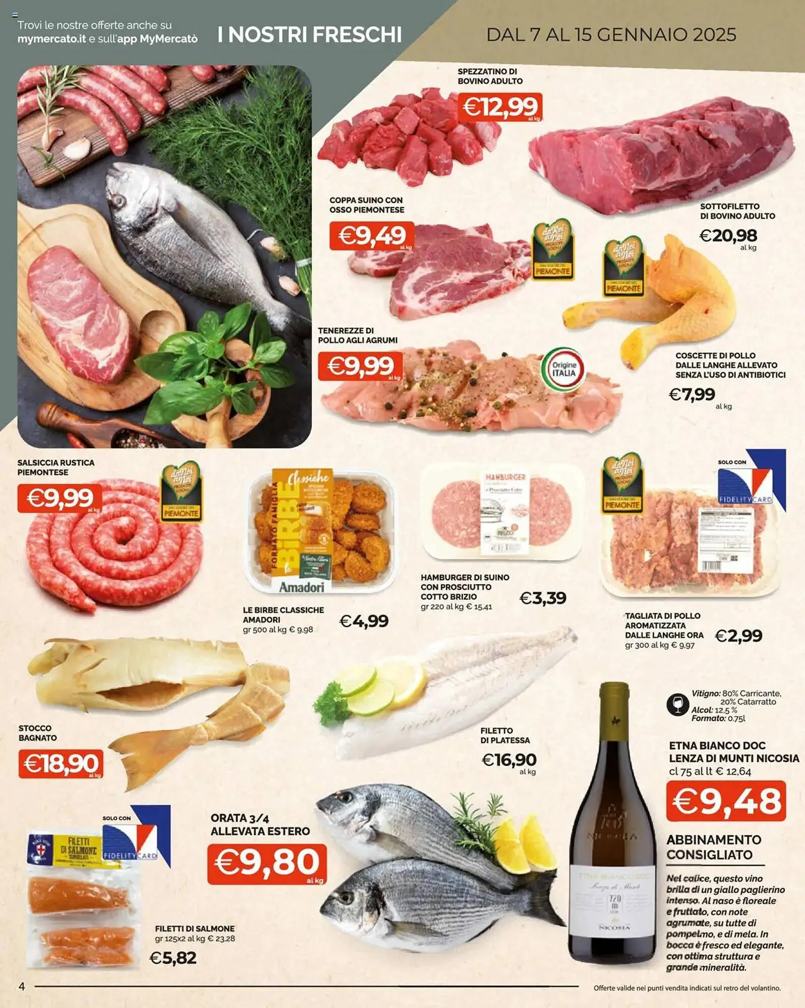 Volantino Mercatò Extra da 7 gennaio a 19 gennaio di 2025 - Pagina del volantino 4