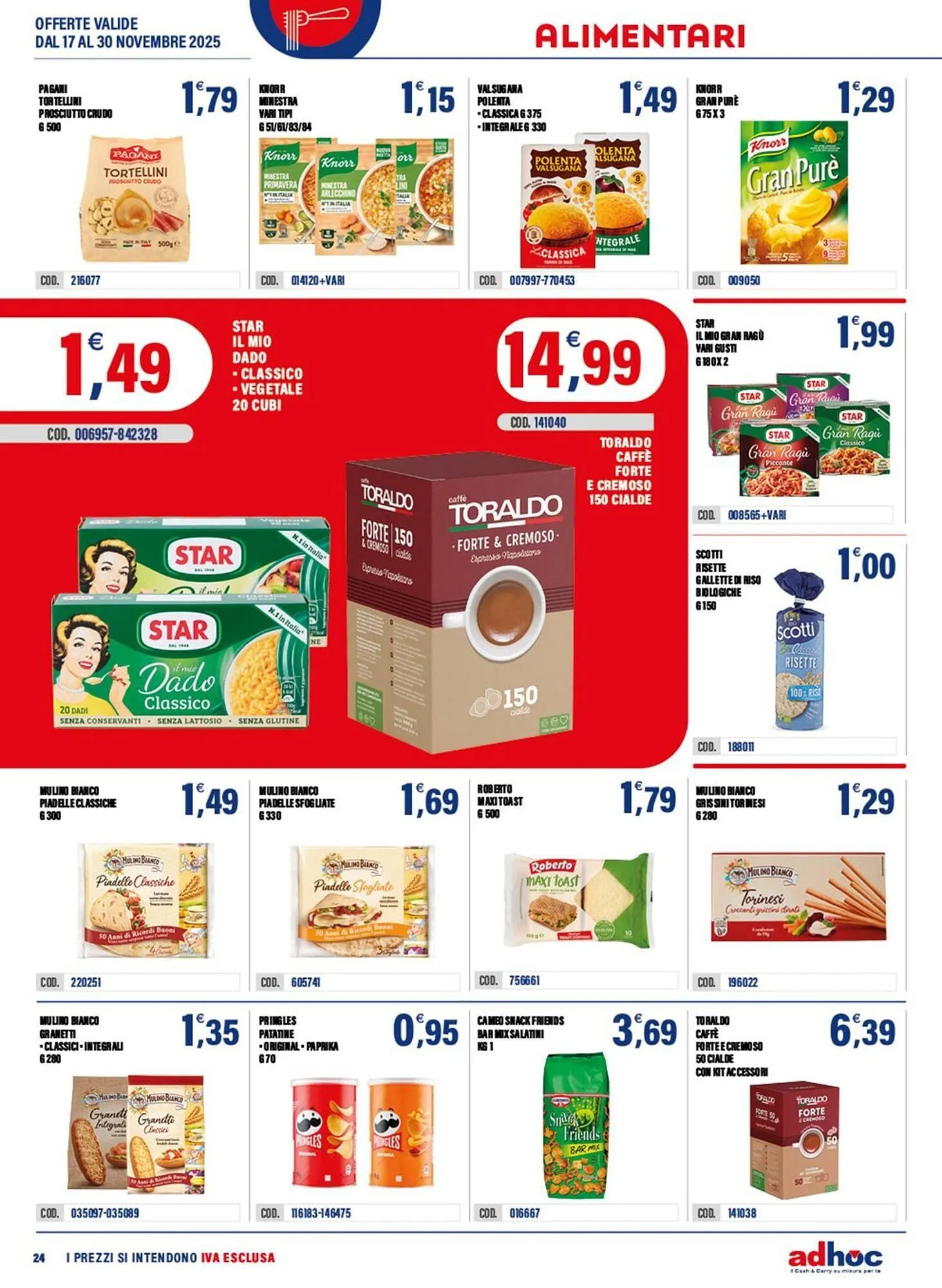 Volantino Adhoc da 17 novembre a 30 novembre di 2025 - Pagina del volantino 24