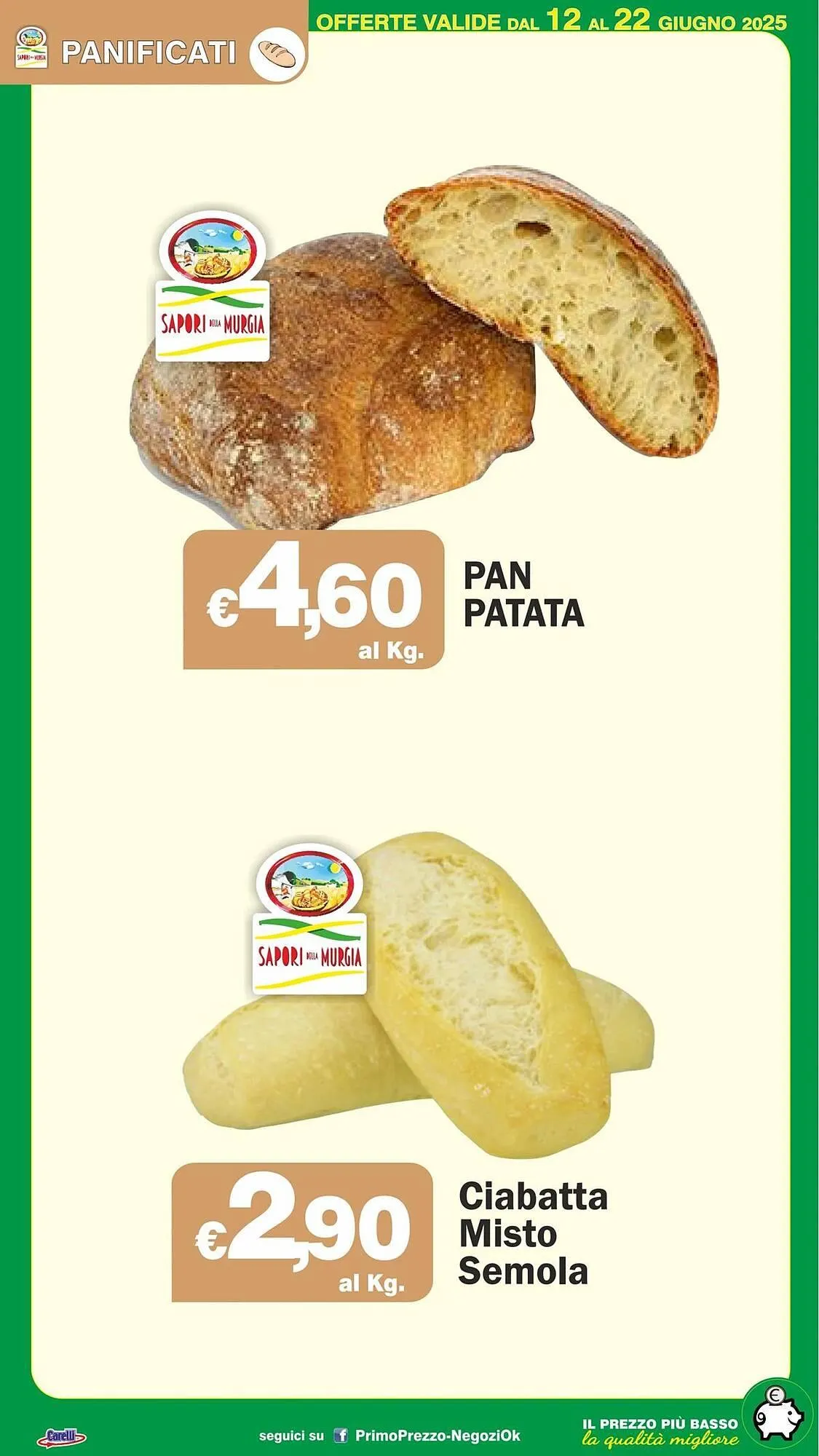 Volantino Primo Prezzo da 12 giugno a 22 giugno di 2025 - Pagina del volantino 38