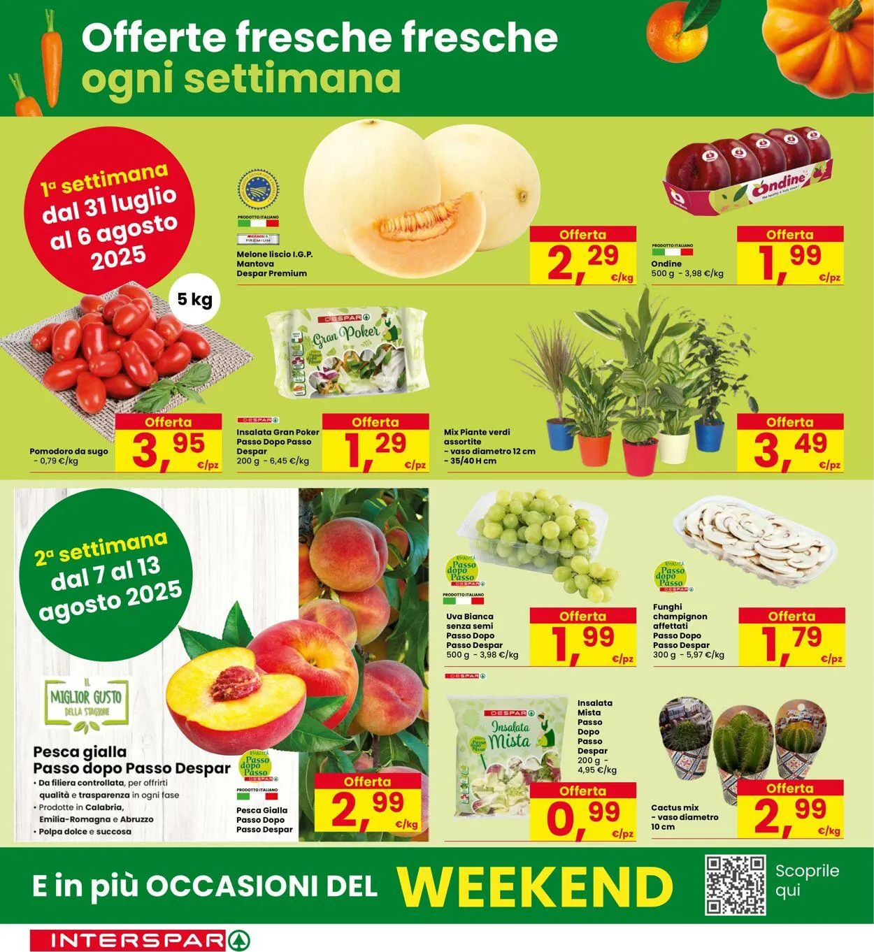 Interspar Volantino attuale da 31 luglio a 9 agosto di 2025 - Pagina del volantino 18