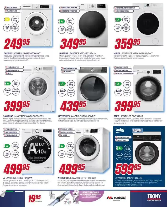 Prezzi senza paragony da 16 gennaio a 5 febbraio di 2025 - Pagina del volantino 14