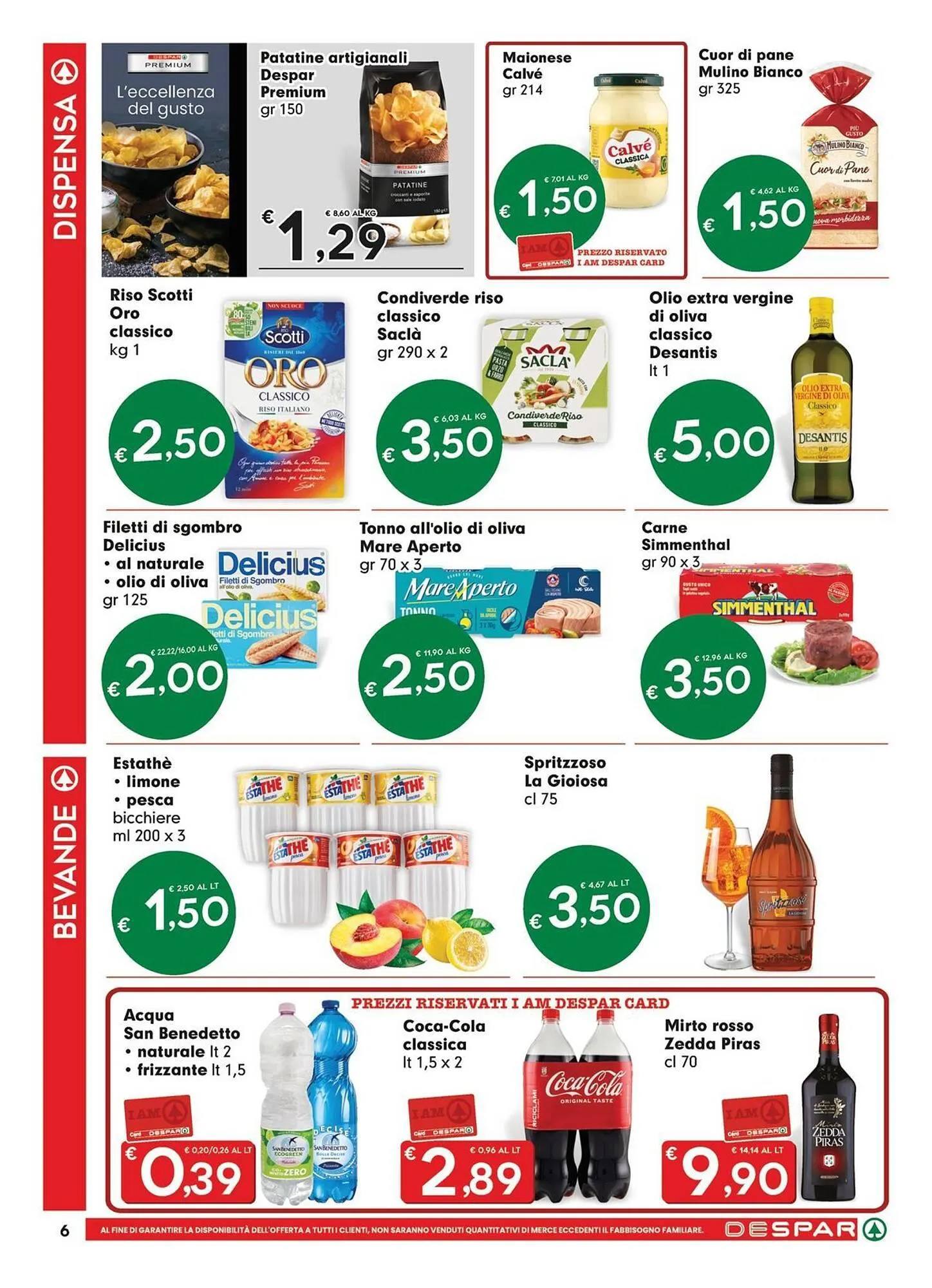 Volantino DeSpar Express da 5 giugno a 18 giugno di 2025 - Pagina del volantino 6