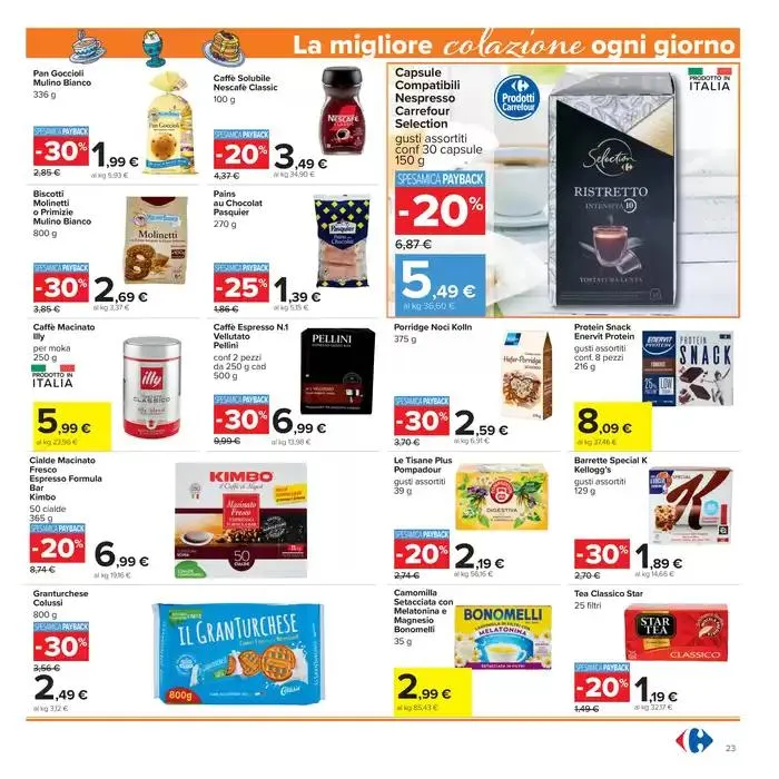 Sconti di pasqua da 8 aprile a 21 aprile di 2025 - Pagina del volantino 23