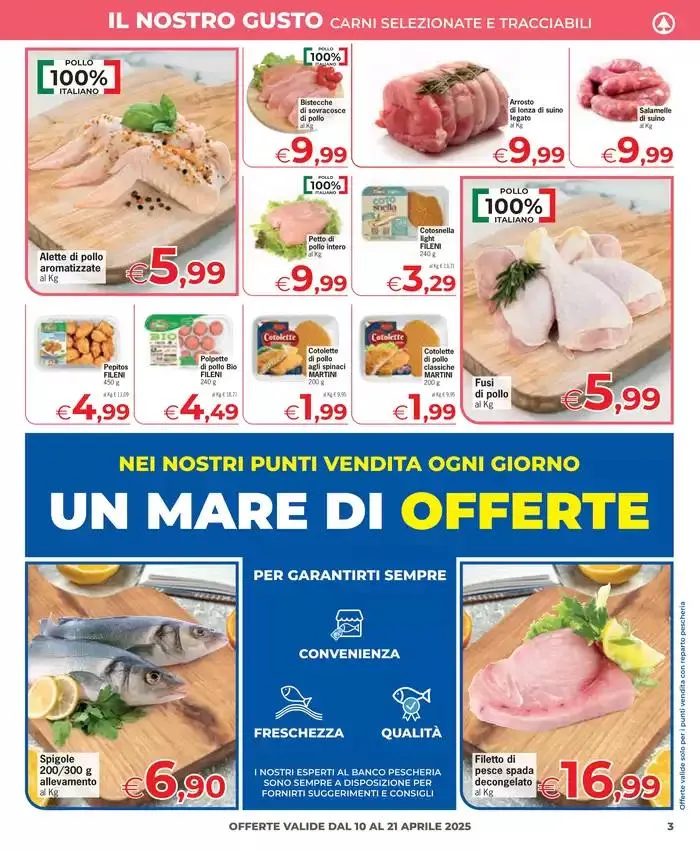 Offerte di Pasqua da 10 aprile a 21 aprile di 2025 - Pagina del volantino 3