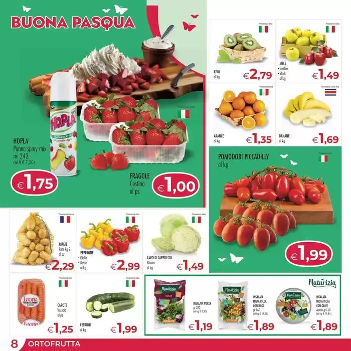 Buona Pasqua da 2 aprile a 22 aprile di 2025 - Pagina del volantino 8