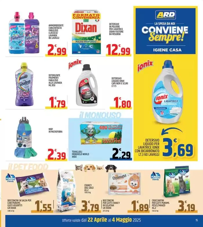 Moltiplica il risparmio da 22 aprile a 4 maggio di 2025 - Pagina del volantino 15