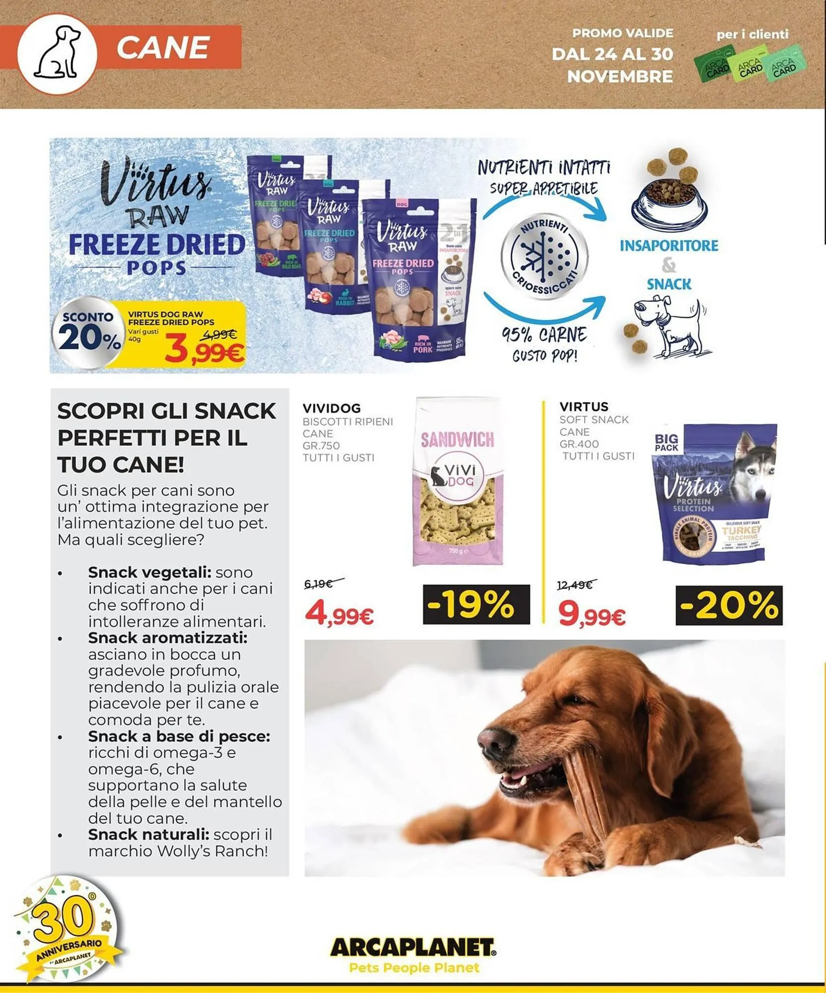 Volantino Arcaplanet da 24 novembre a 30 novembre di 2025 - Pagina del volantino 22