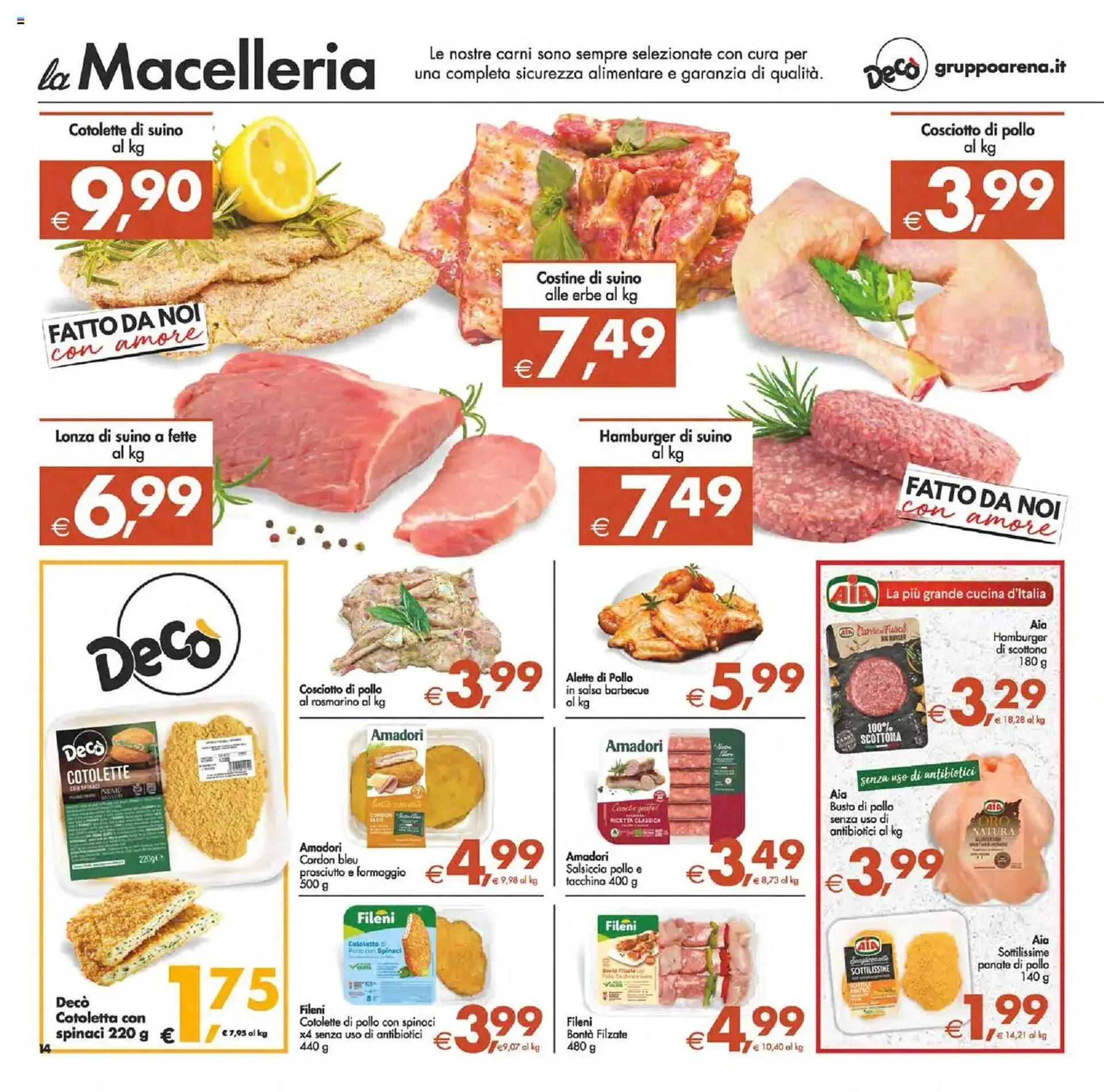Volantino Deco Supermercati da 4 luglio a 13 luglio di 2025 - Pagina del volantino 14