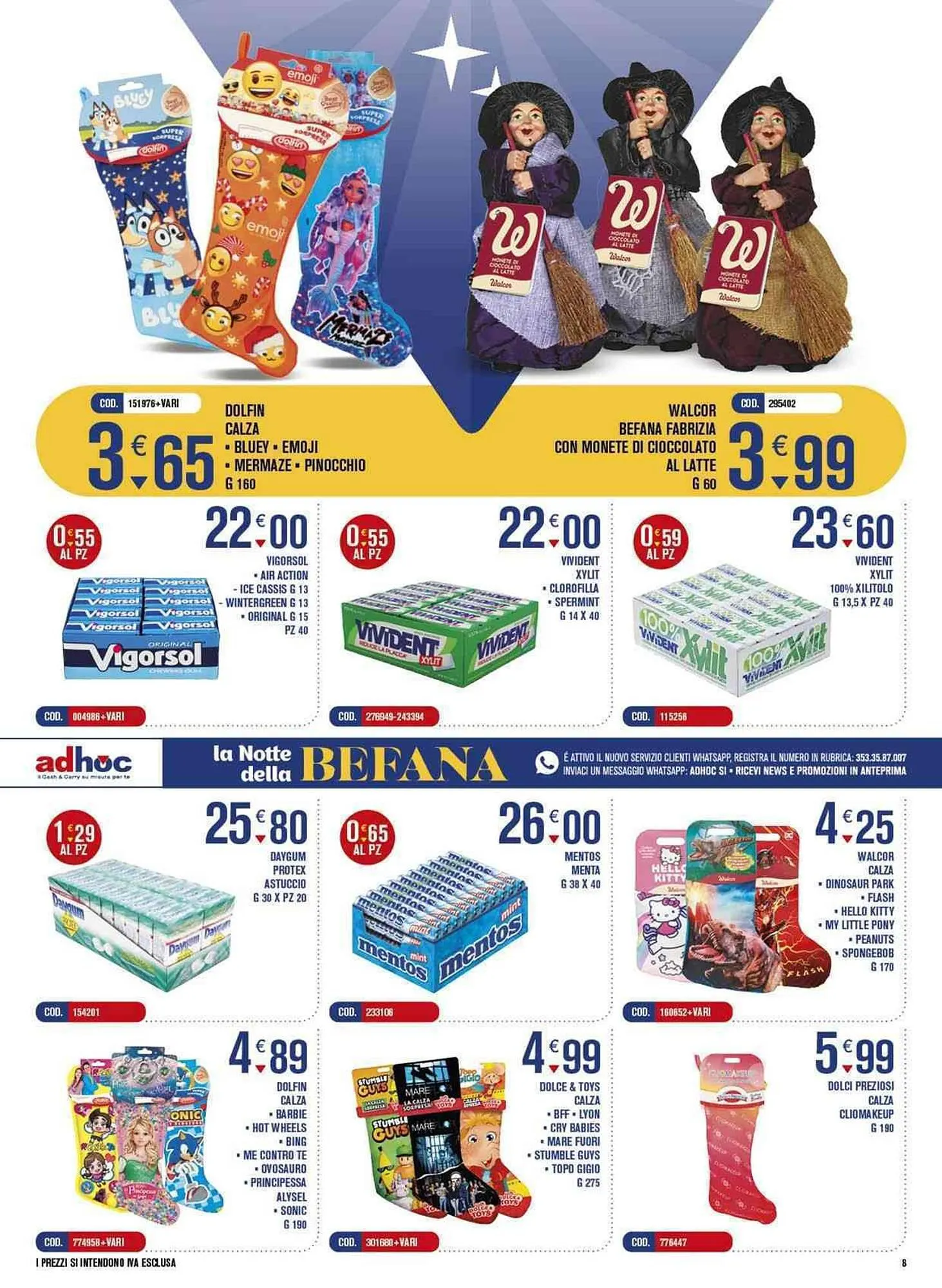 Volantino Adhoc da 27 dicembre a 7 gennaio di 2024 - Pagina del volantino 8