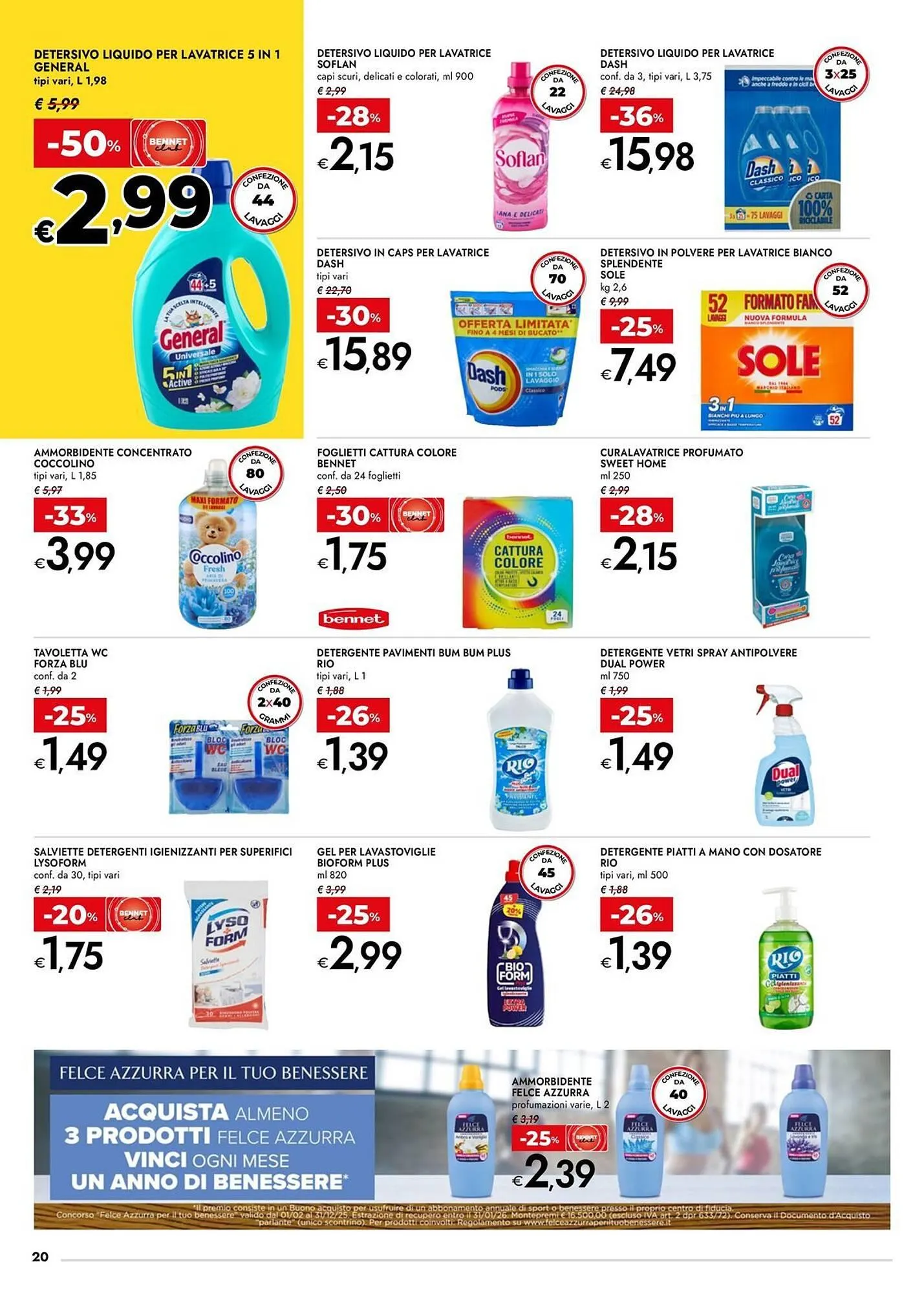 Volantino Bennet da 28 agosto a 10 settembre di 2025 - Pagina del volantino 20