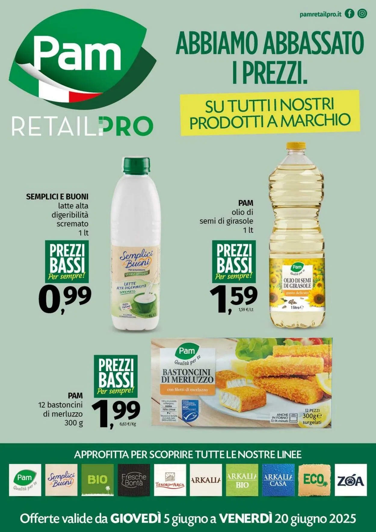 Pam Panorama Volantino attuale da 18 dicembre a 1 gennaio di 2026 - Pagina del volantino 1