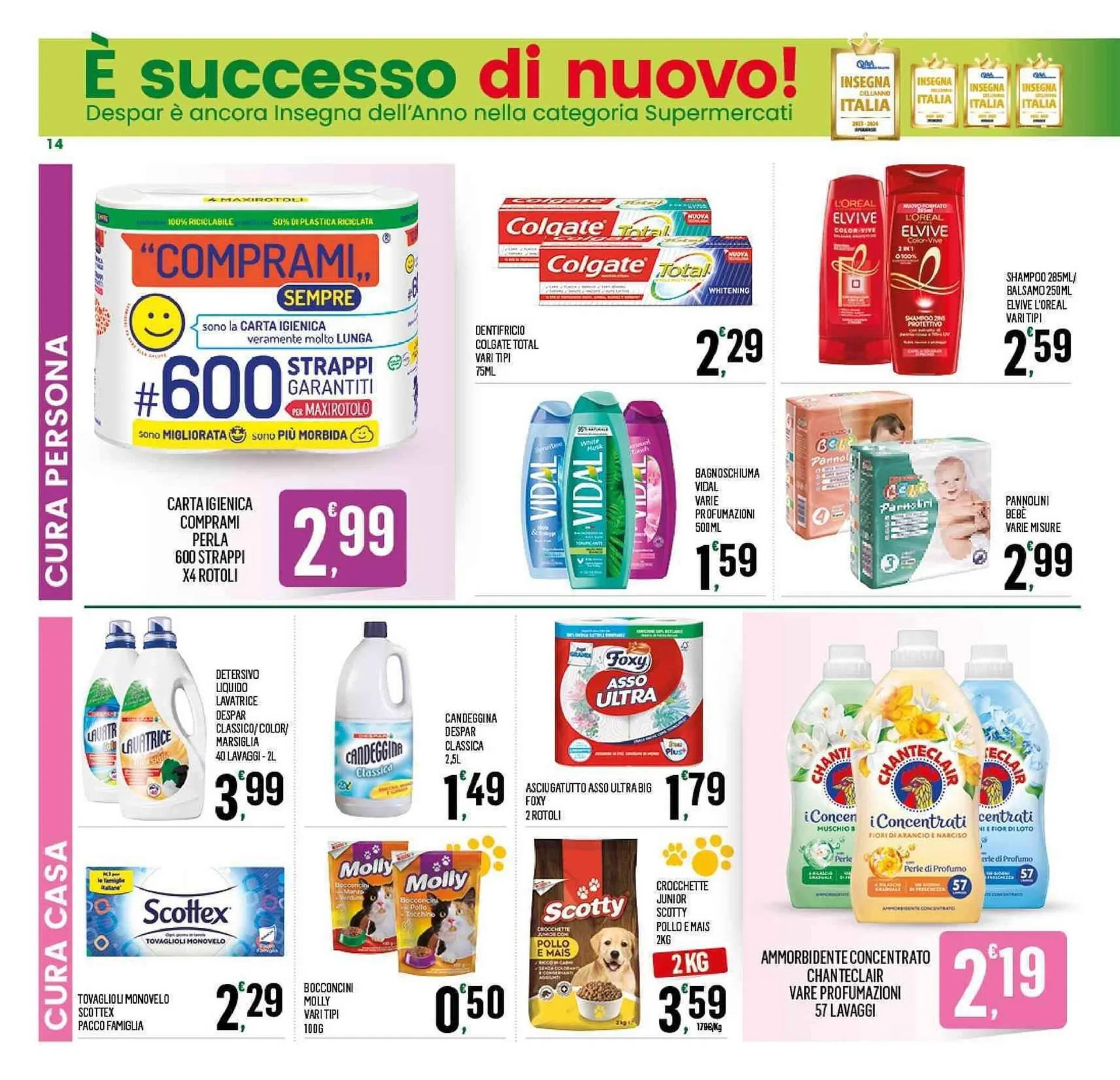 Volantino Despar da 9 maggio a 19 maggio di 2024 - Pagina del volantino 14