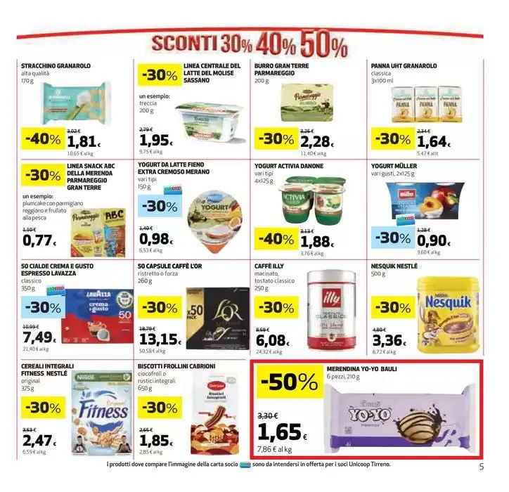 Sconti 30% 40% 50% da 27 marzo a 9 aprile di 2025 - Pagina del volantino 5