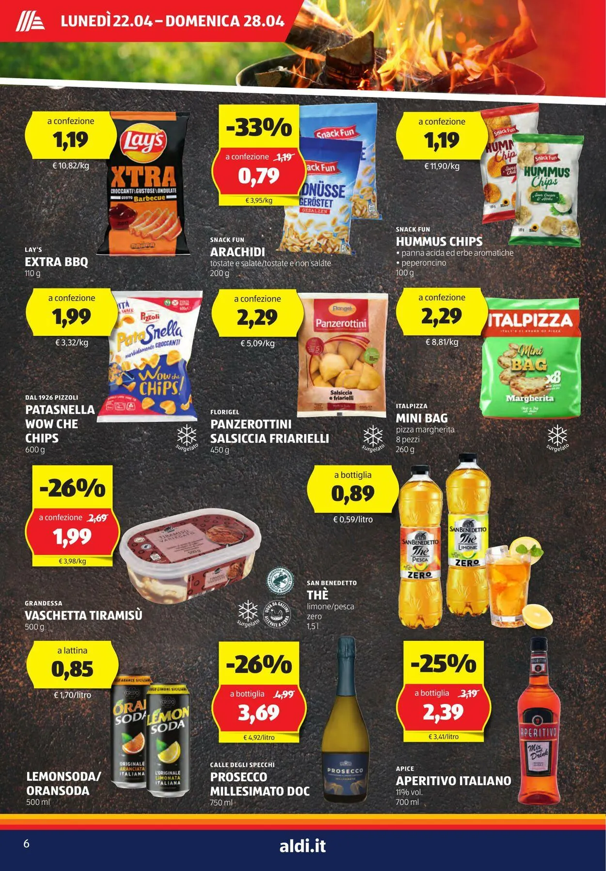 Aldi Volantino attuale da 22 aprile a 28 aprile di 2024 - Pagina del volantino 6