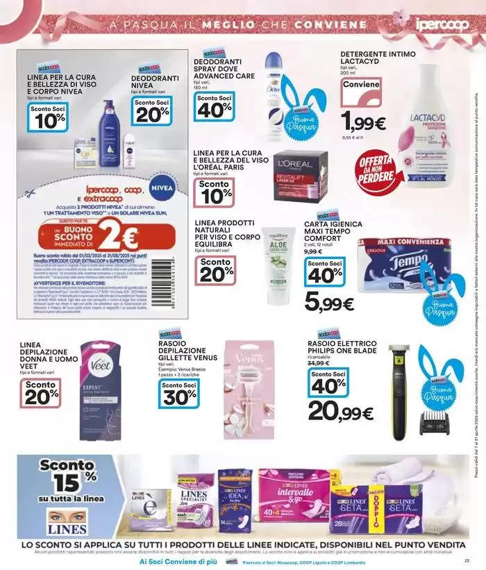 40 prodotti al 40% di sconto da 7 aprile a 21 aprile di 2025 - Pagina del volantino 23