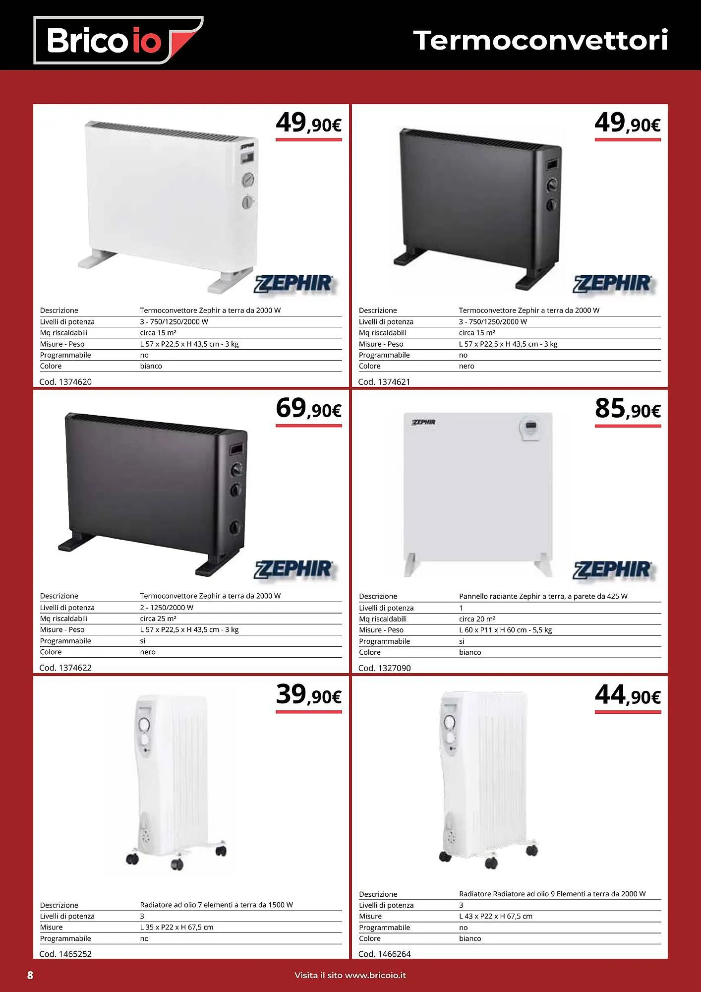 Volantino Brico Io da 28 novembre a 30 dicembre di 2023 - Pagina del volantino 8