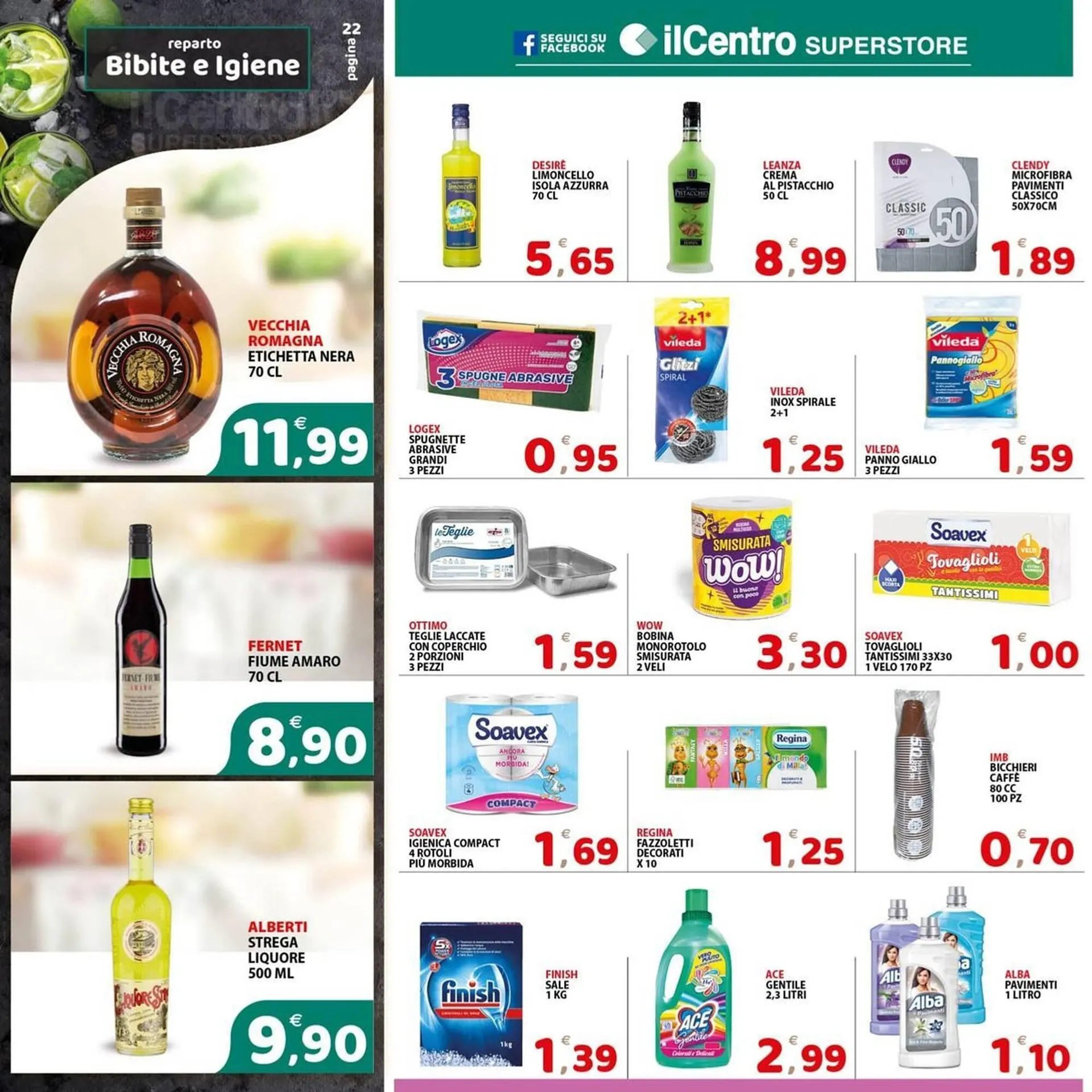 Volantino Il Centro Superstore da 28 maggio a 10 giugno di 2025 - Pagina del volantino 22