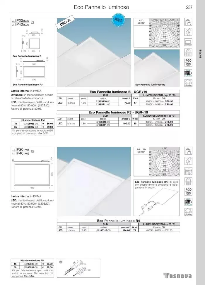 Fosnova LED 24/25 da 16 gennaio a 31 ottobre di 2025 - Pagina del volantino 239