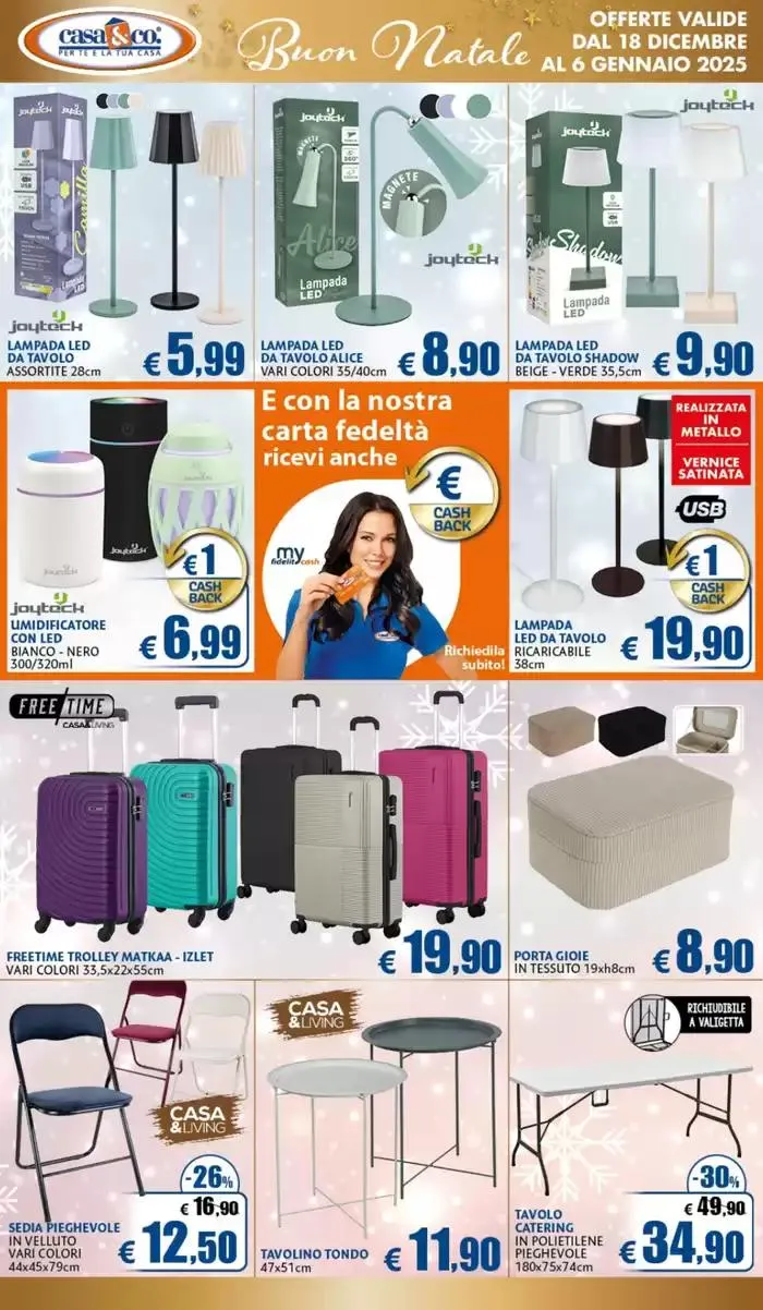 Per te e la tua casa da 18 dicembre a 6 gennaio di 2025 - Pagina del volantino 4