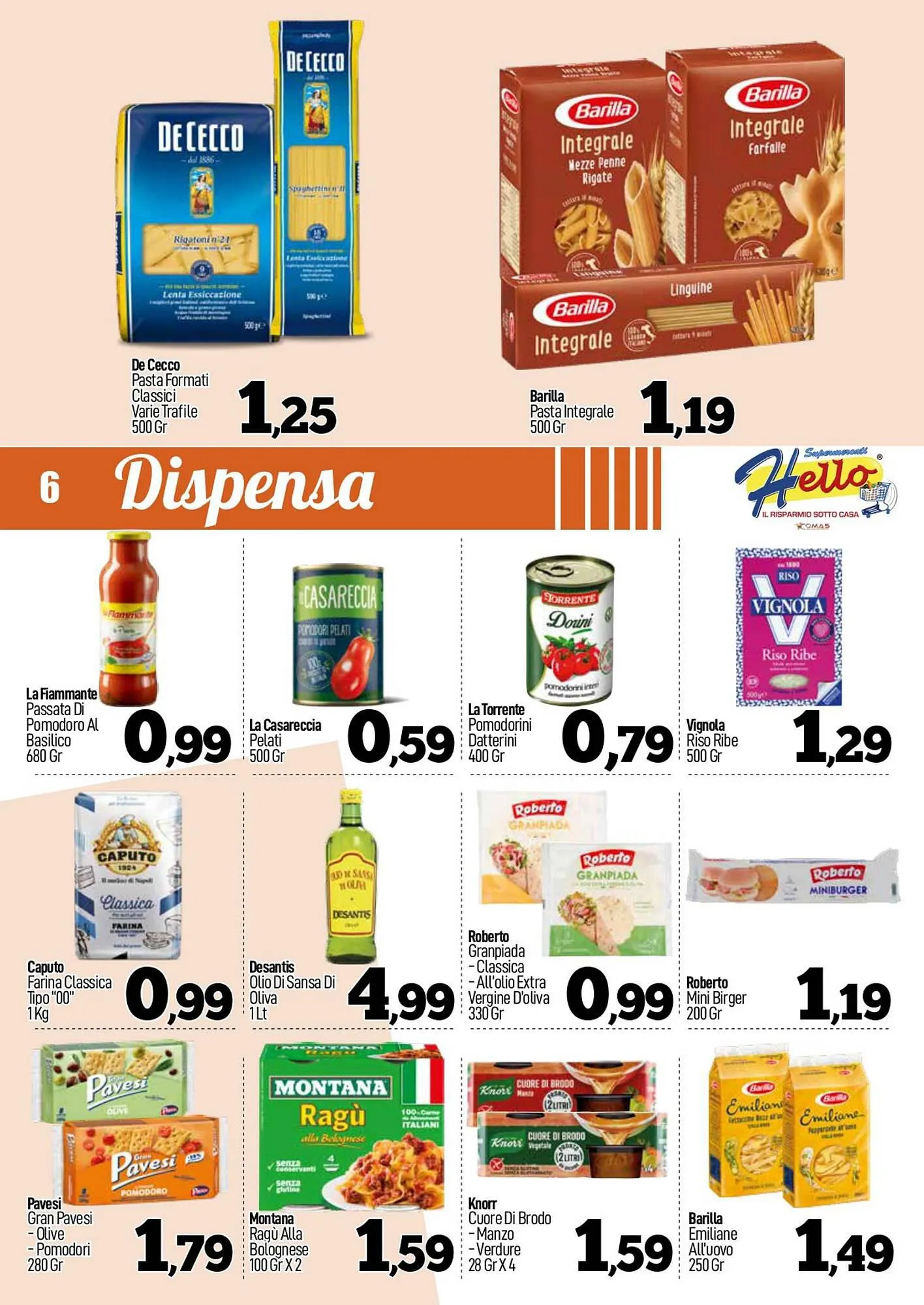 Volantino Hello Supermercati da 15 gennaio a 28 gennaio di 2024 - Pagina del volantino 6