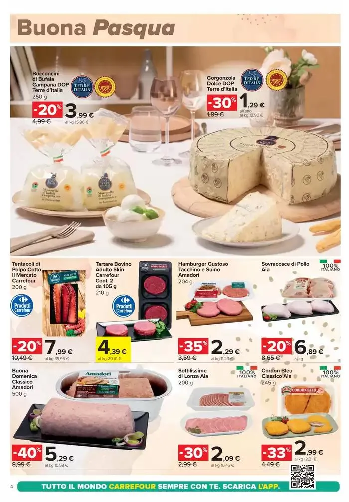 Sconti di pasqua da 3 aprile a 21 aprile di 2025 - Pagina del volantino 4