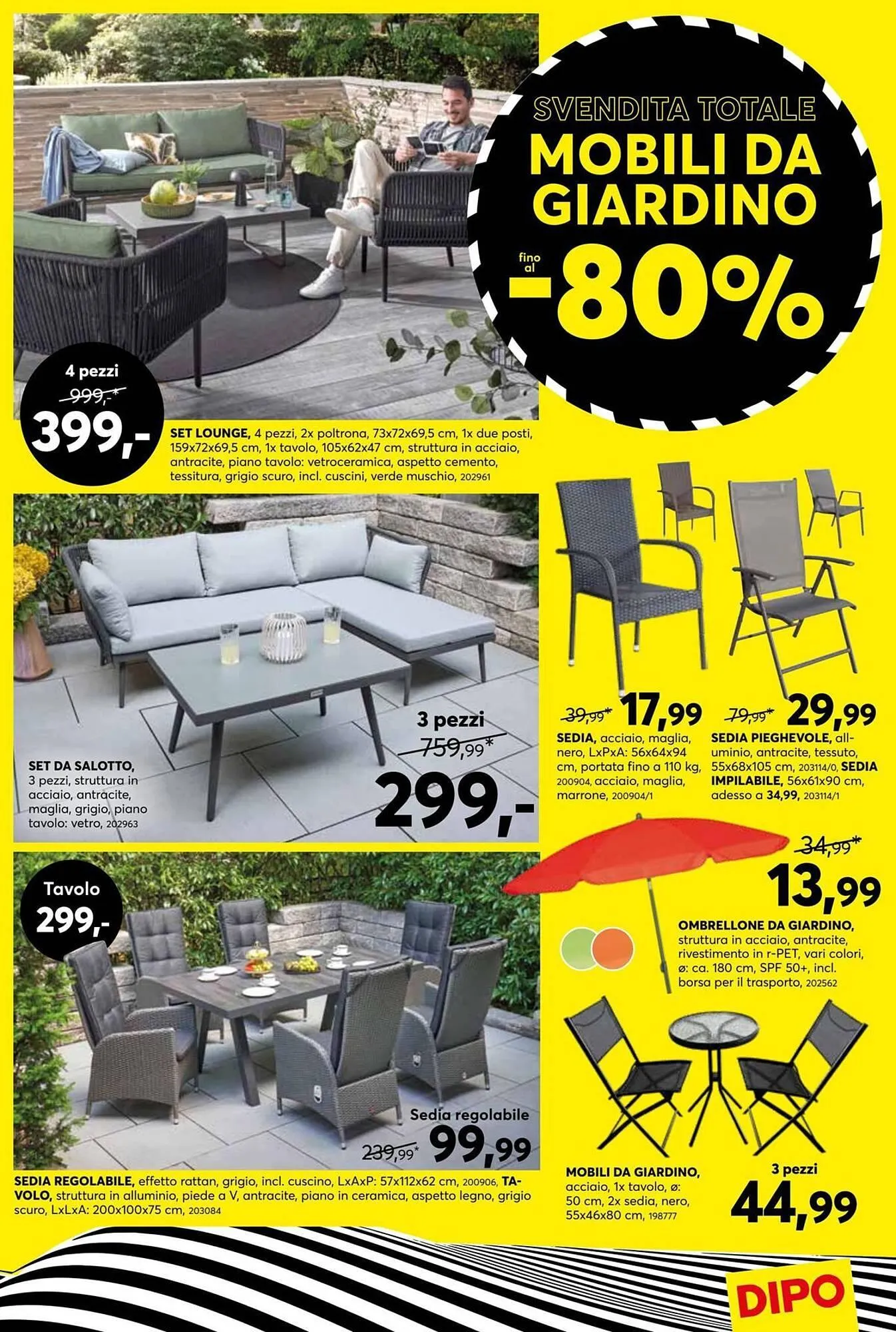 Volantino Dipo Arredamenti da 2 giugno a 15 giugno di 2025 - Pagina del volantino 13