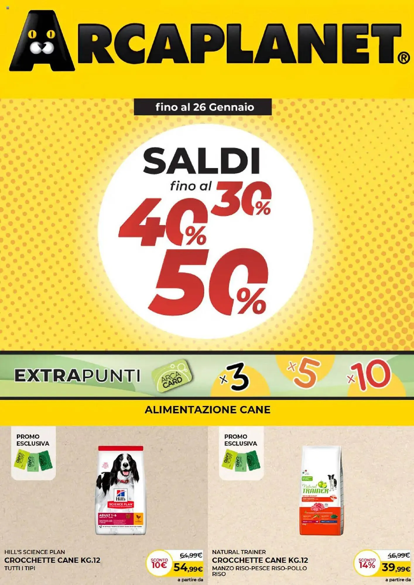 Volantino Arcaplanet - 1