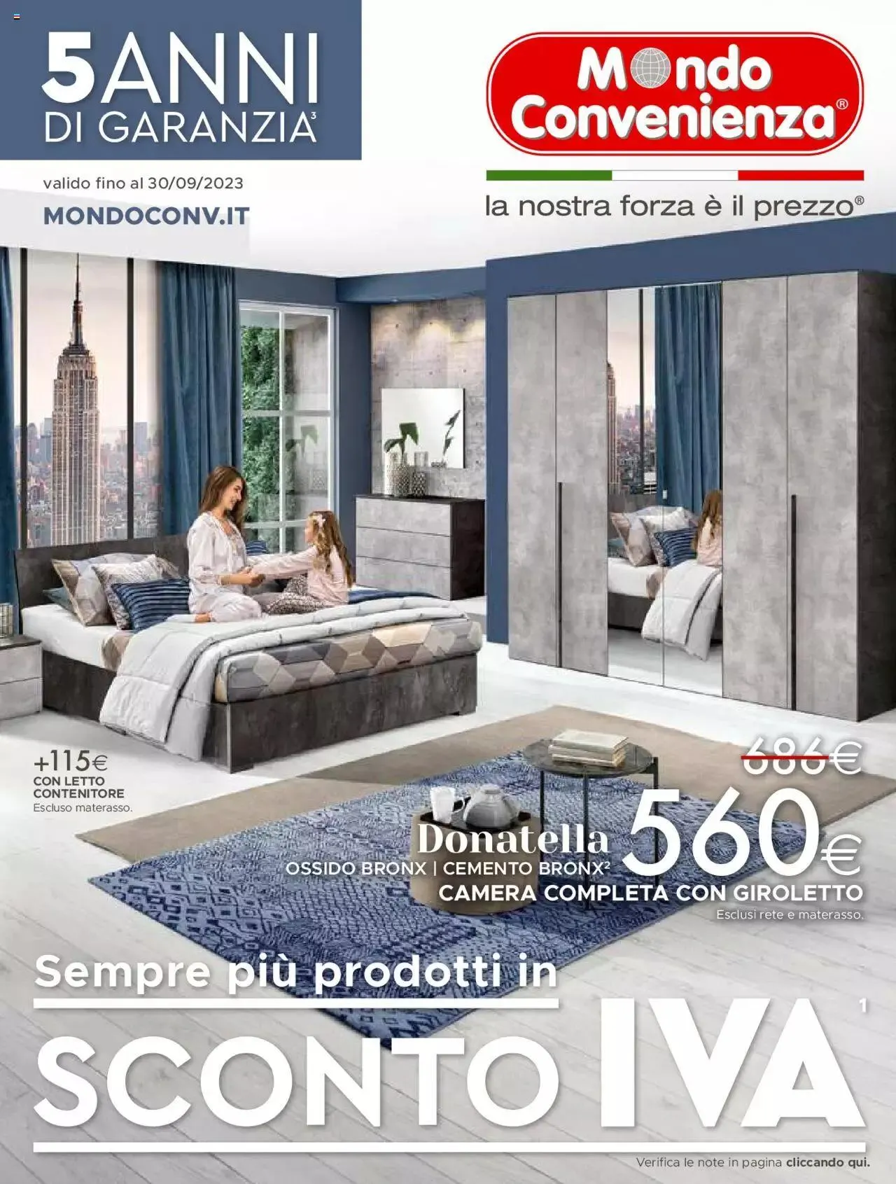 Mondo Convenienza - Catalogo Generale 2023 da 1 luglio a 30 settembre di 2023 - Pagina del volantino 1