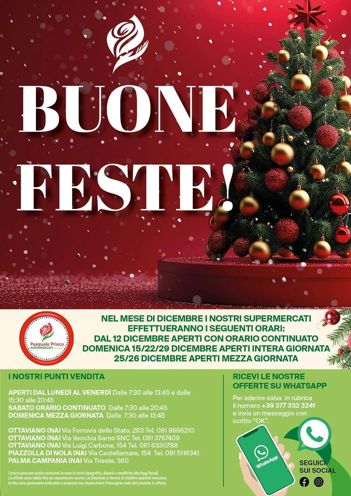 Volantino Supermercati Pasquale Prisco da 10 dicembre a 29 dicembre di 2024 - Pagina del volantino 29