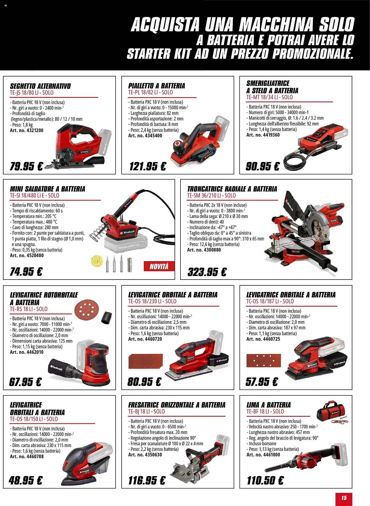 Volantino Einhell da 2 febbraio a 31 maggio di 2026 - Pagina del volantino 15