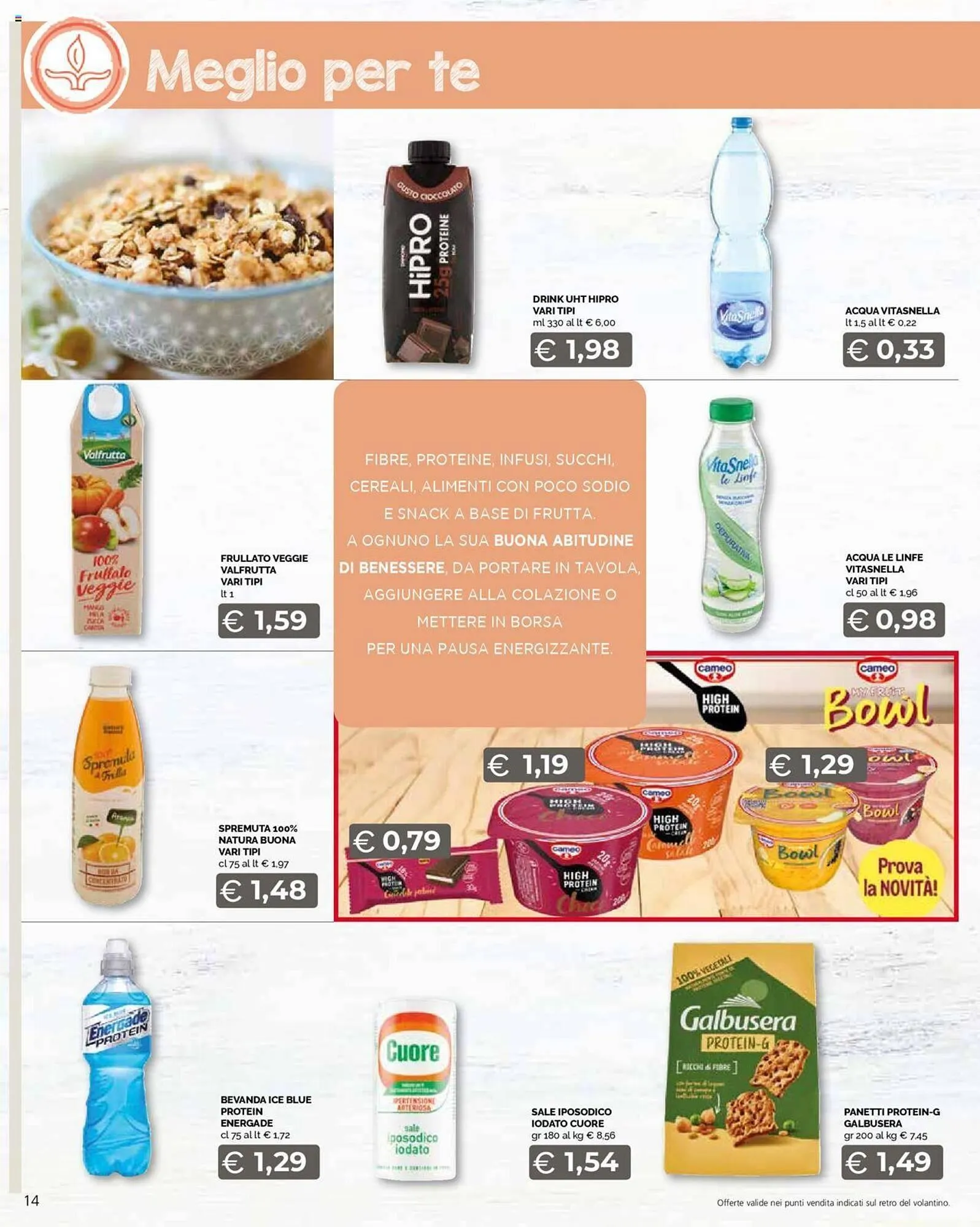 Volantino Mercatò da 19 settembre a 2 ottobre di 2024 - Pagina del volantino 14