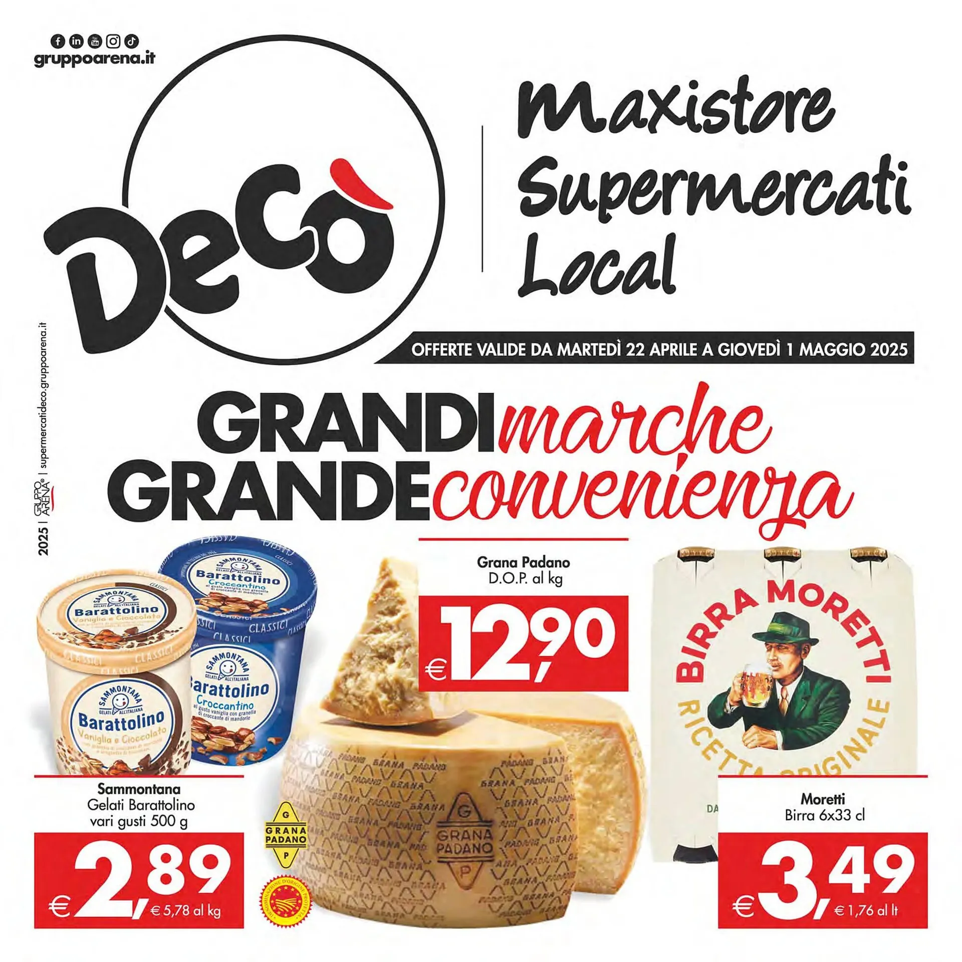 Volantino Deco Maxistore da 22 aprile a 1 maggio di 2025 - Pagina del volantino 1