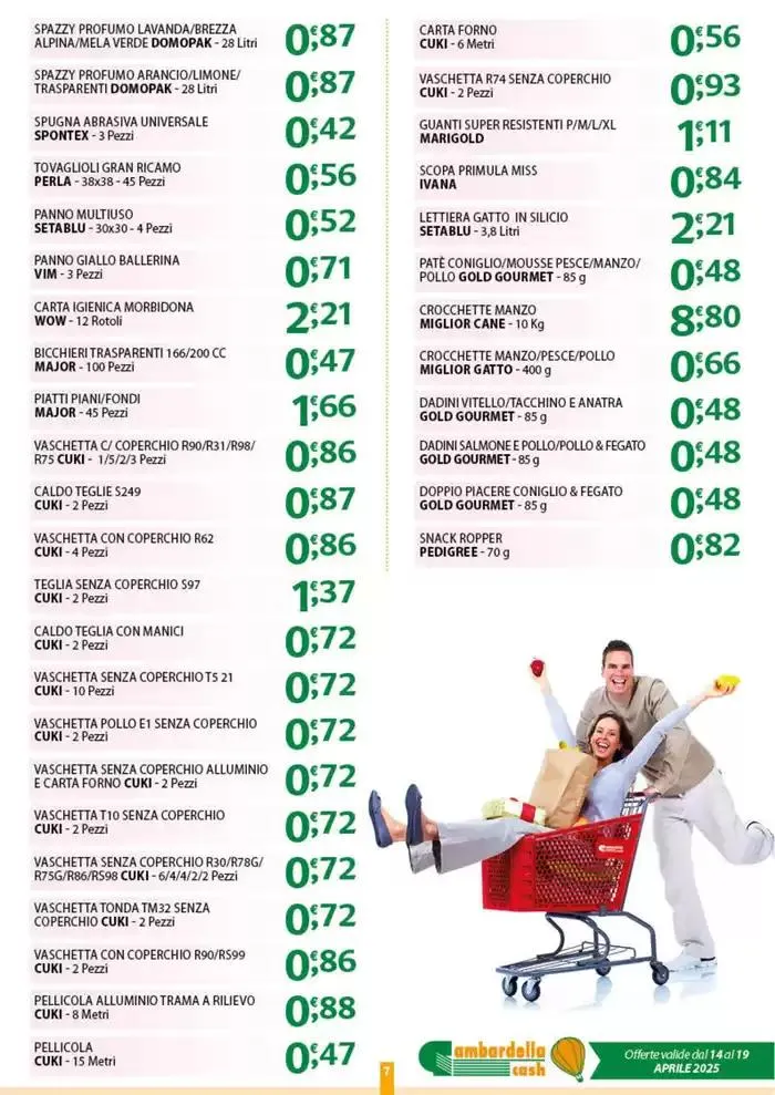 Sottocosto da 14 aprile a 19 aprile di 2025 - Pagina del volantino 7