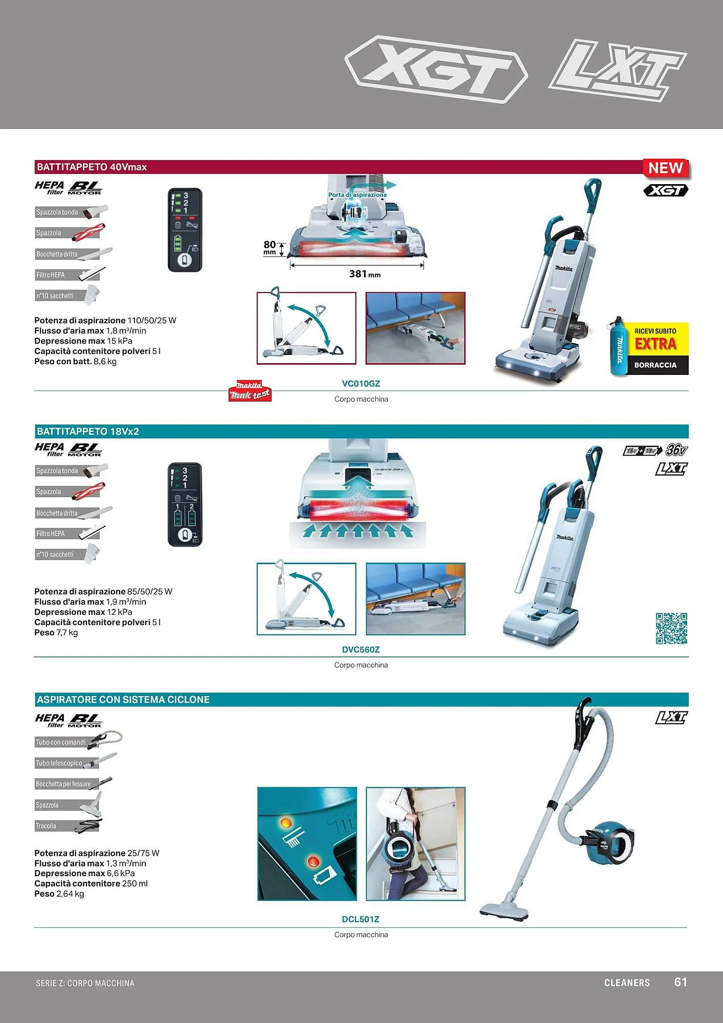 Volantino Makita da 1 aprile a 1 ottobre di 2024 - Pagina del volantino 63