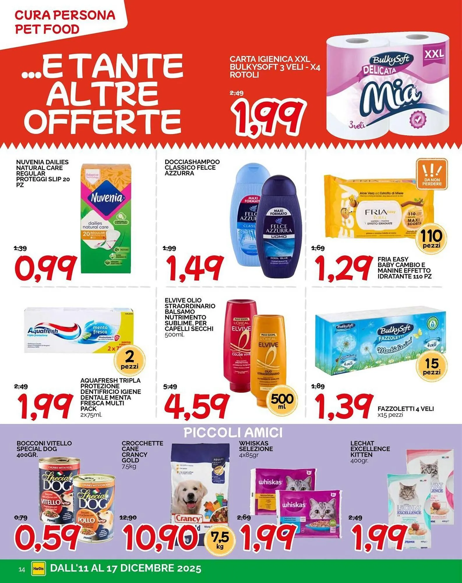 Volantino Hardis da 11 dicembre a 17 dicembre di 2025 - Pagina del volantino 14