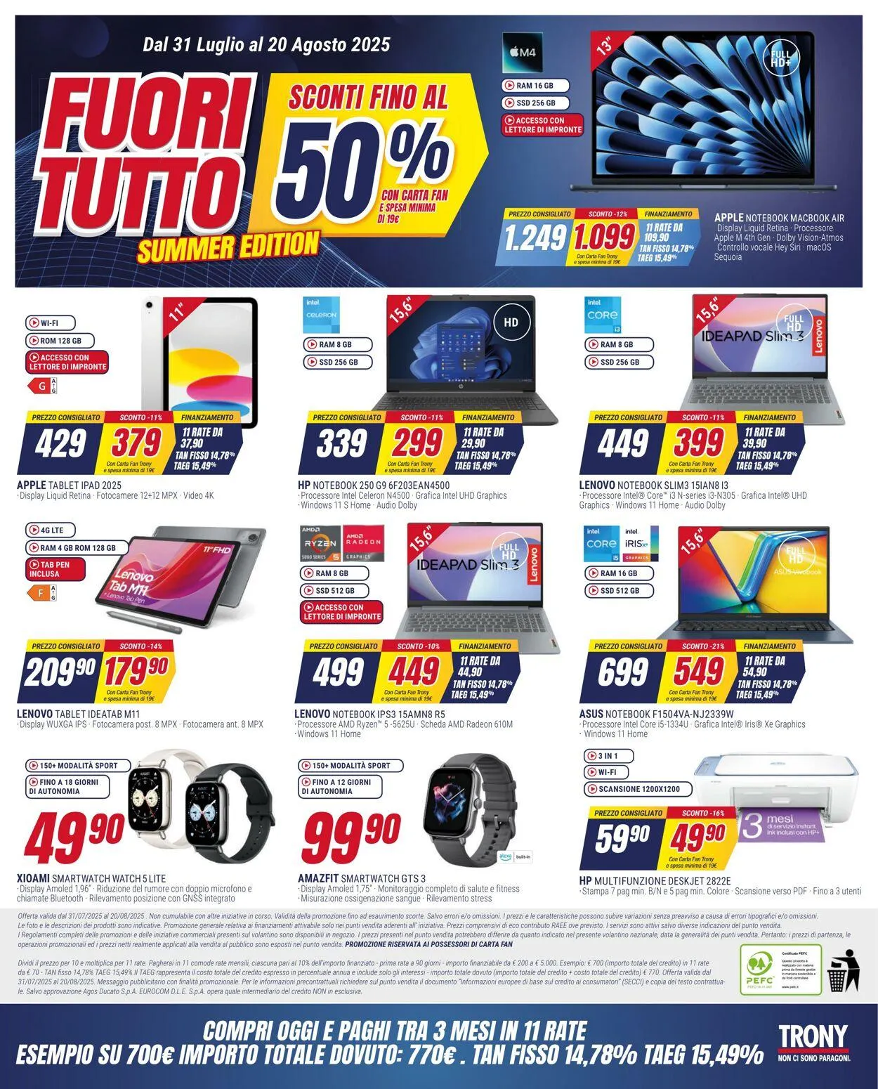 Trony Volantino attuale da 31 luglio a 20 agosto di 2025 - Pagina del volantino 8