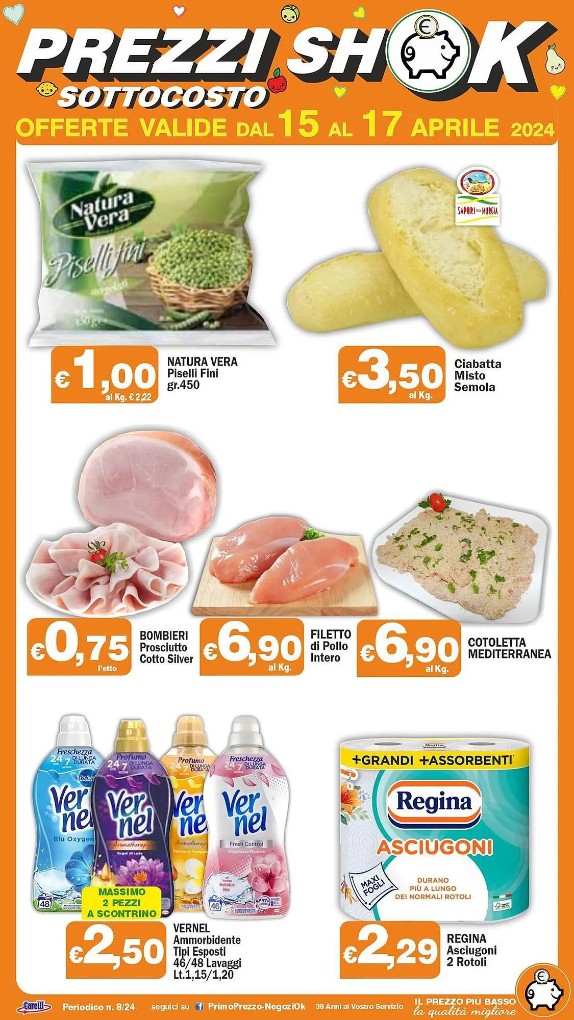 Volantino Primo Prezzo da 15 aprile a 17 aprile di 2024 - Pagina del volantino 2