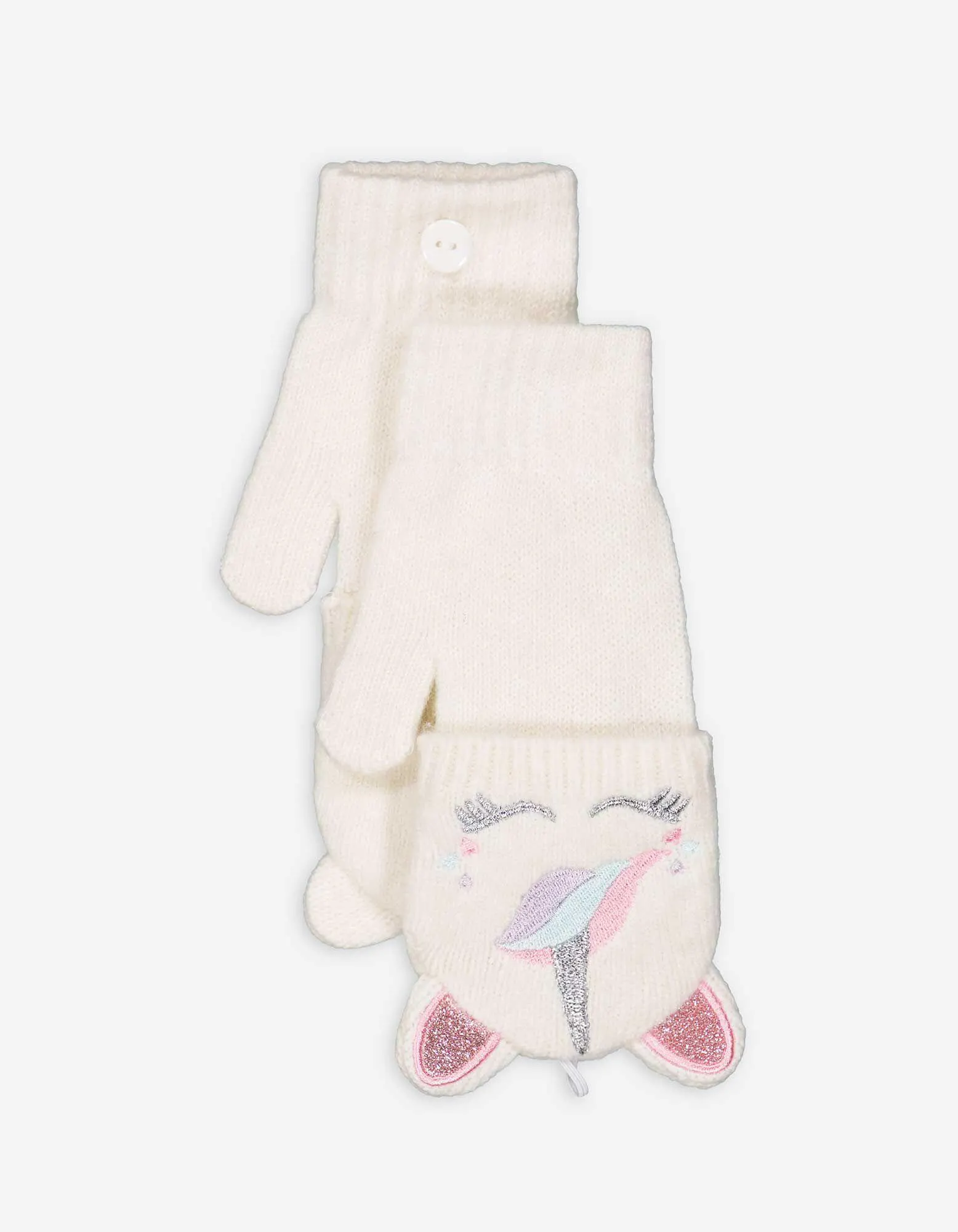 Guanti - Ricami - bianco