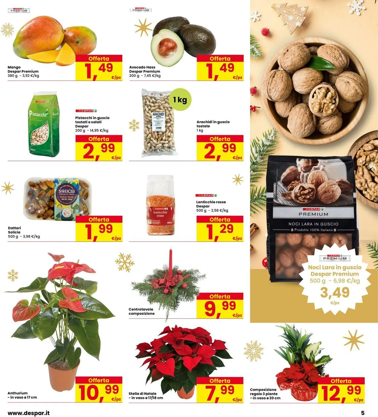 Interspar Volantino attuale da 16 dicembre a 6 gennaio di 2026 - Pagina del volantino 5