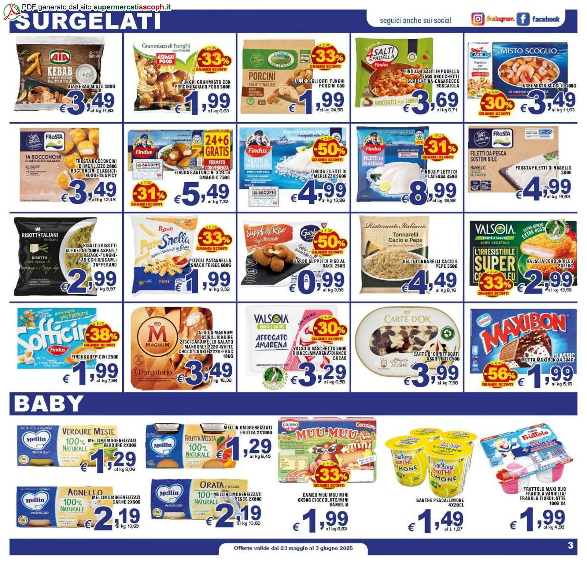 Volantino Sacoph da 23 maggio a 3 giugno di 2025 - Pagina del volantino 3