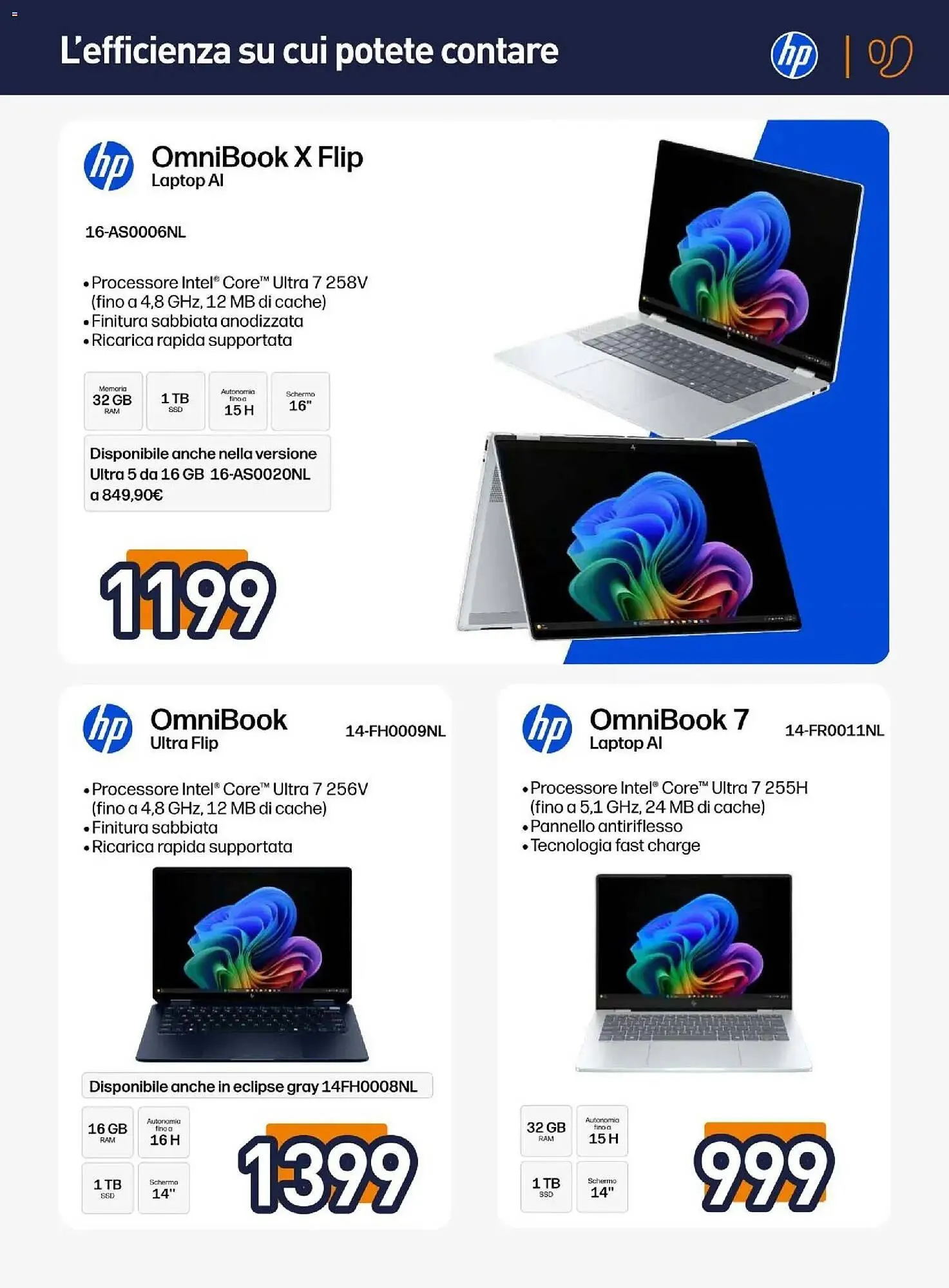 Volantino Unieuro da 16 febbraio a 1 marzo di 2026 - Pagina del volantino 9