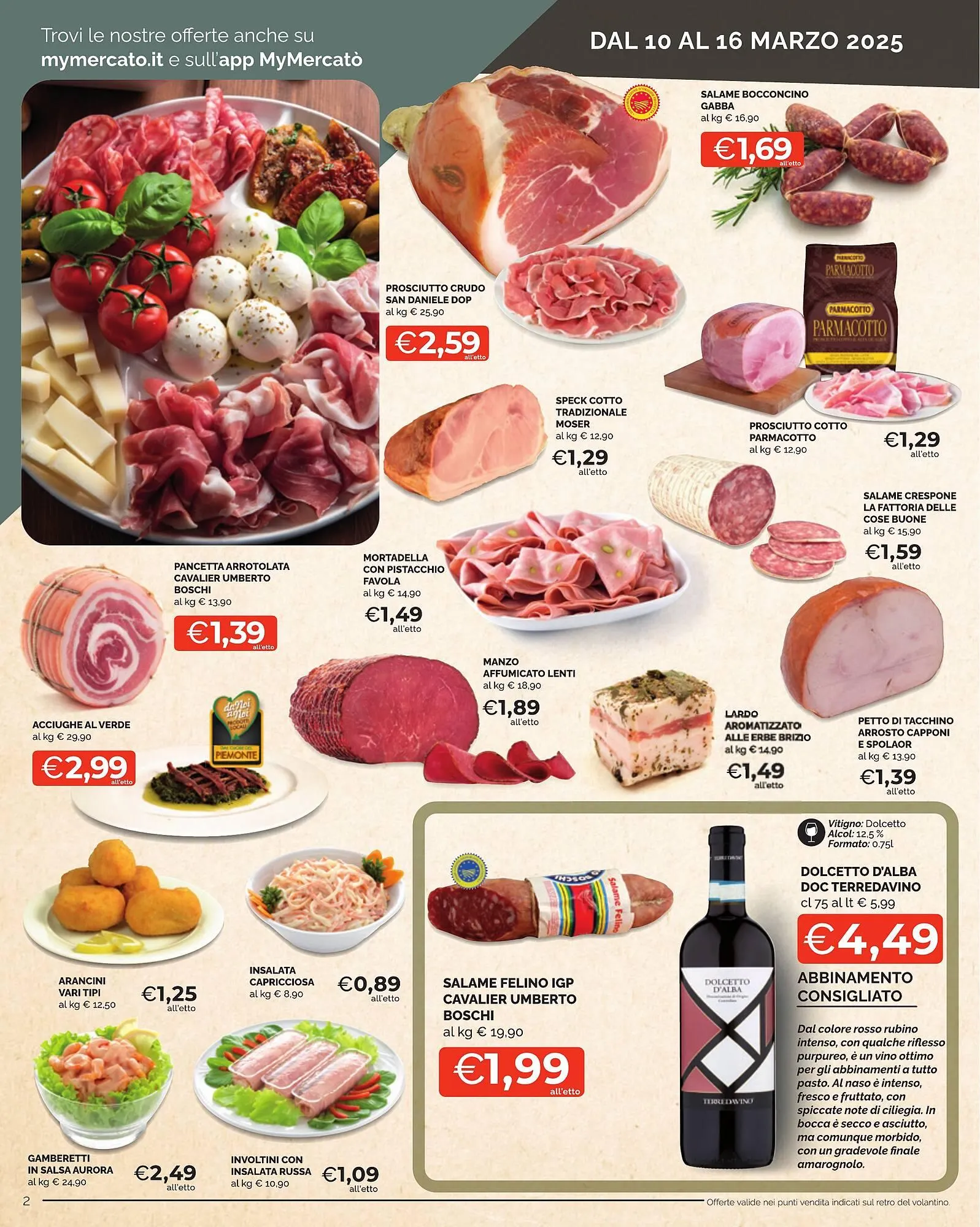 Volantino Mercatò Extra da 10 marzo a 16 marzo di 2025 - Pagina del volantino 2