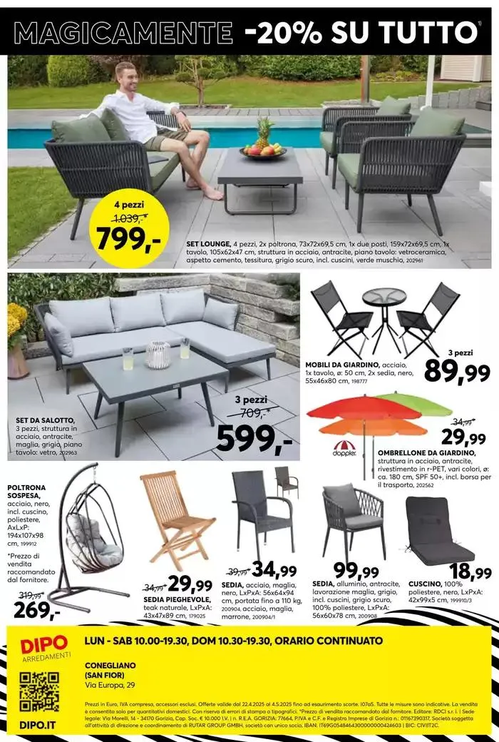 Nuova aperatura da 23 aprile a 4 maggio di 2025 - Pagina del volantino 16