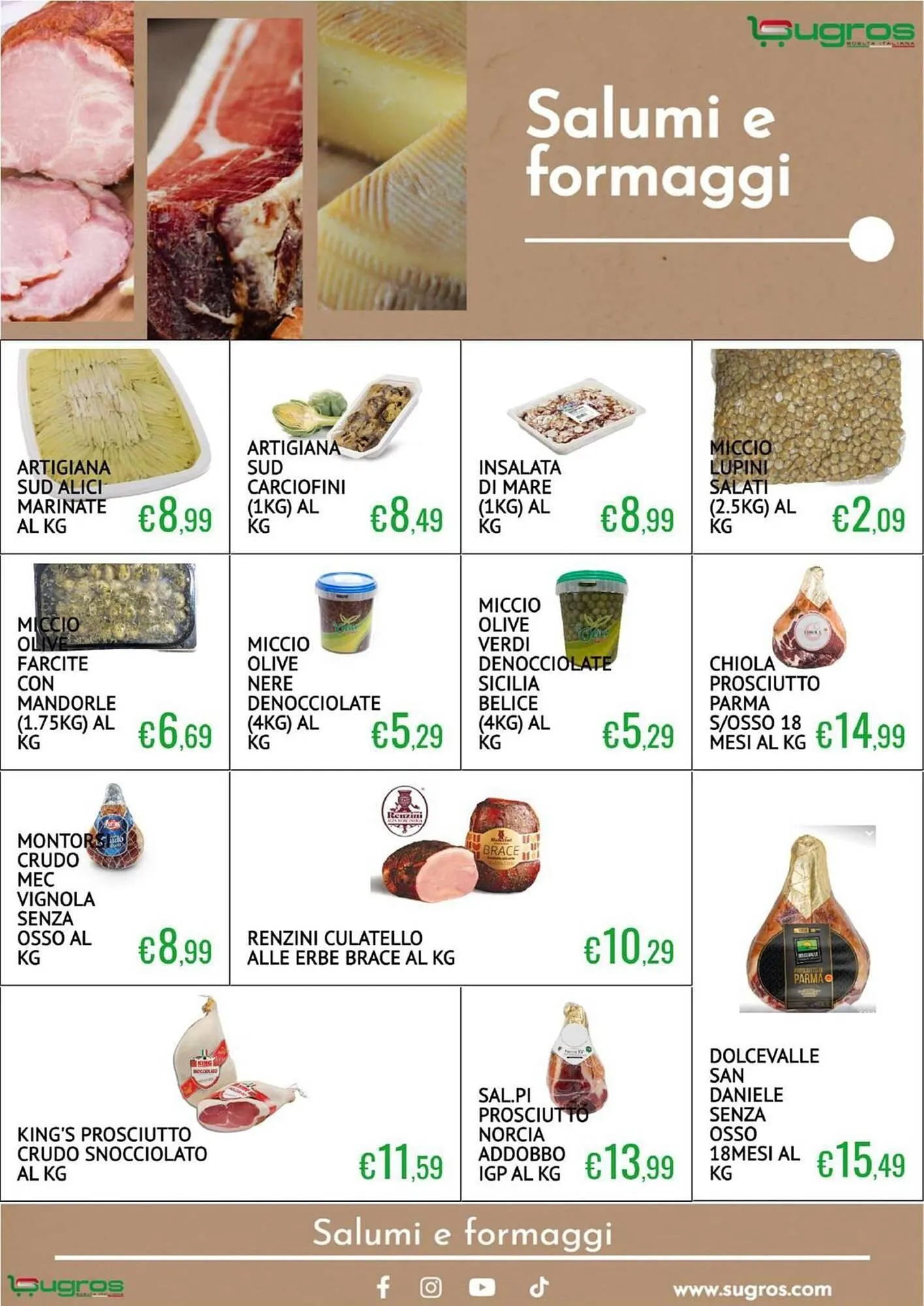 Volantino Sugros da 13 luglio a 2 agosto di 2025 - Pagina del volantino 2
