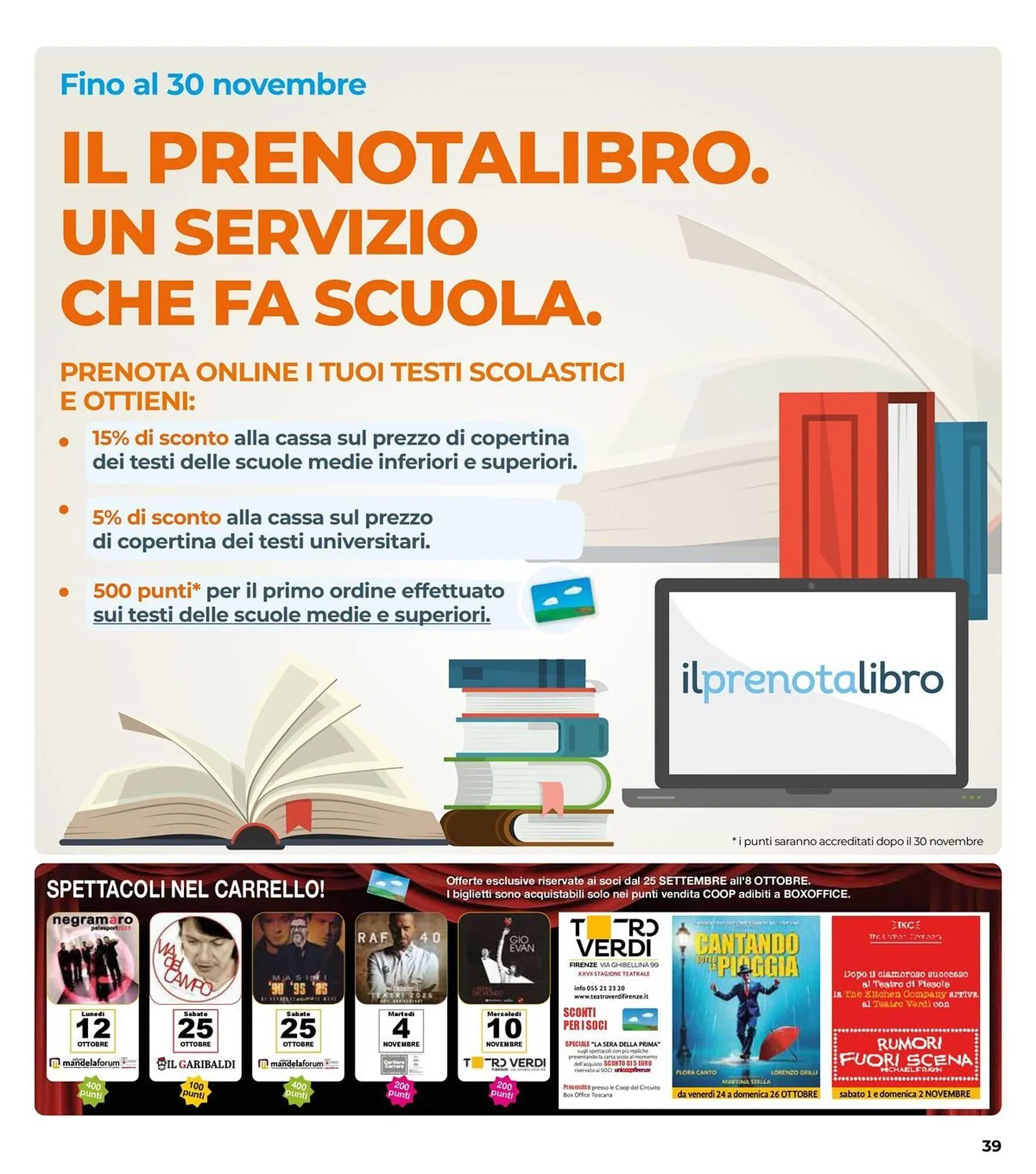 Volantino Unicoop da 25 settembre a 8 ottobre di 2025 - Pagina del volantino 39