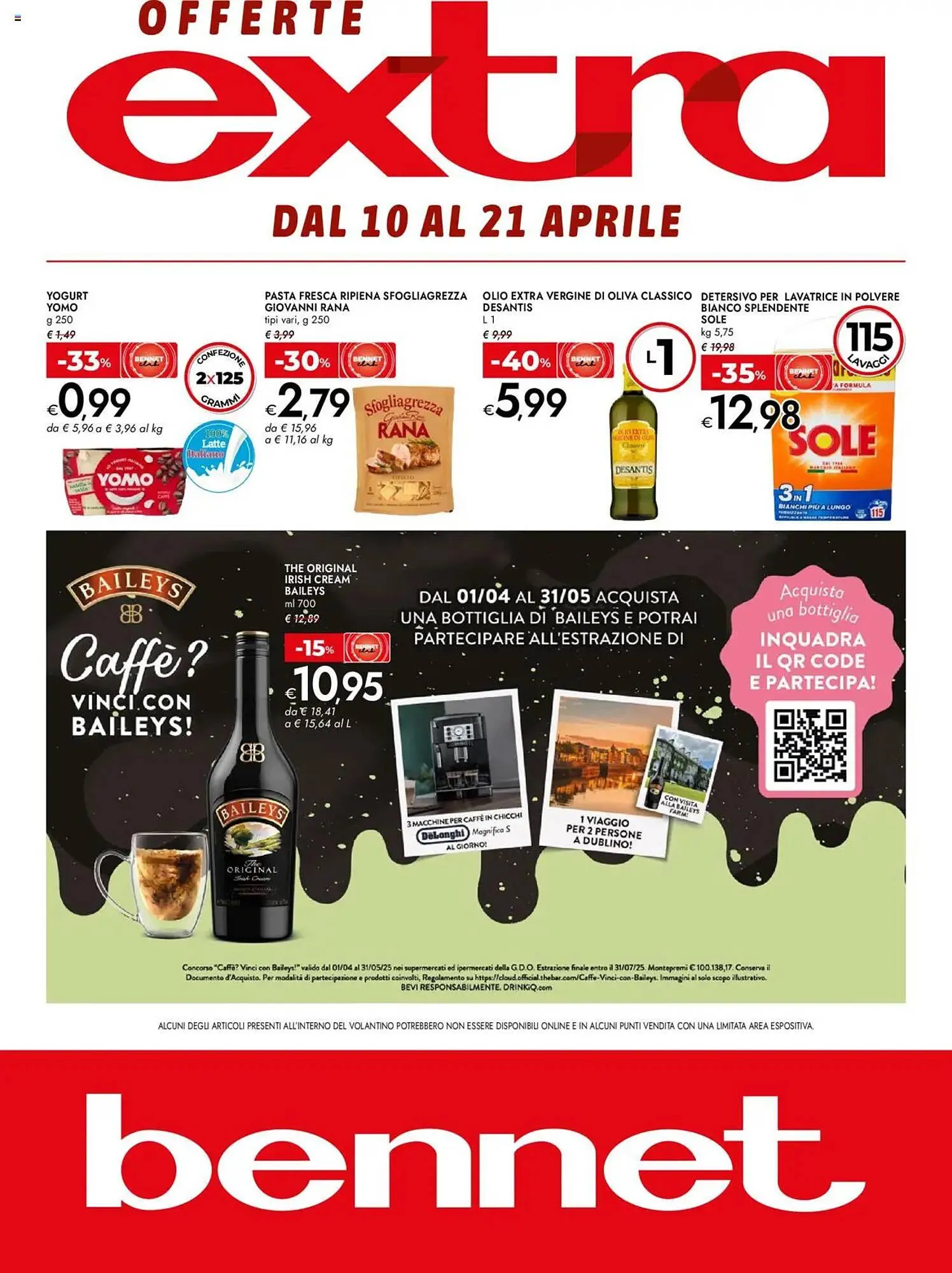 Volantino Bennet da 10 aprile a 21 aprile di 2025 - Pagina del volantino 1